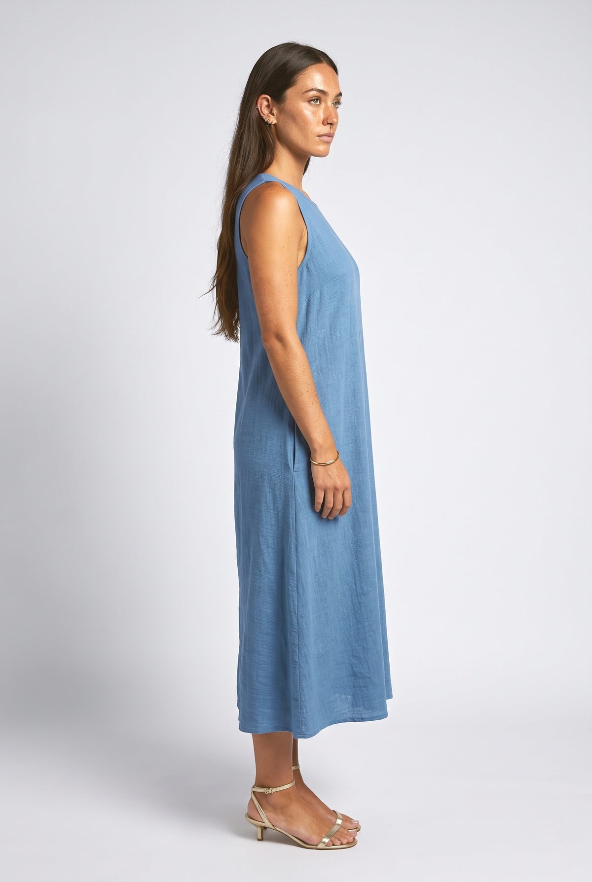 Midi Dress, back view