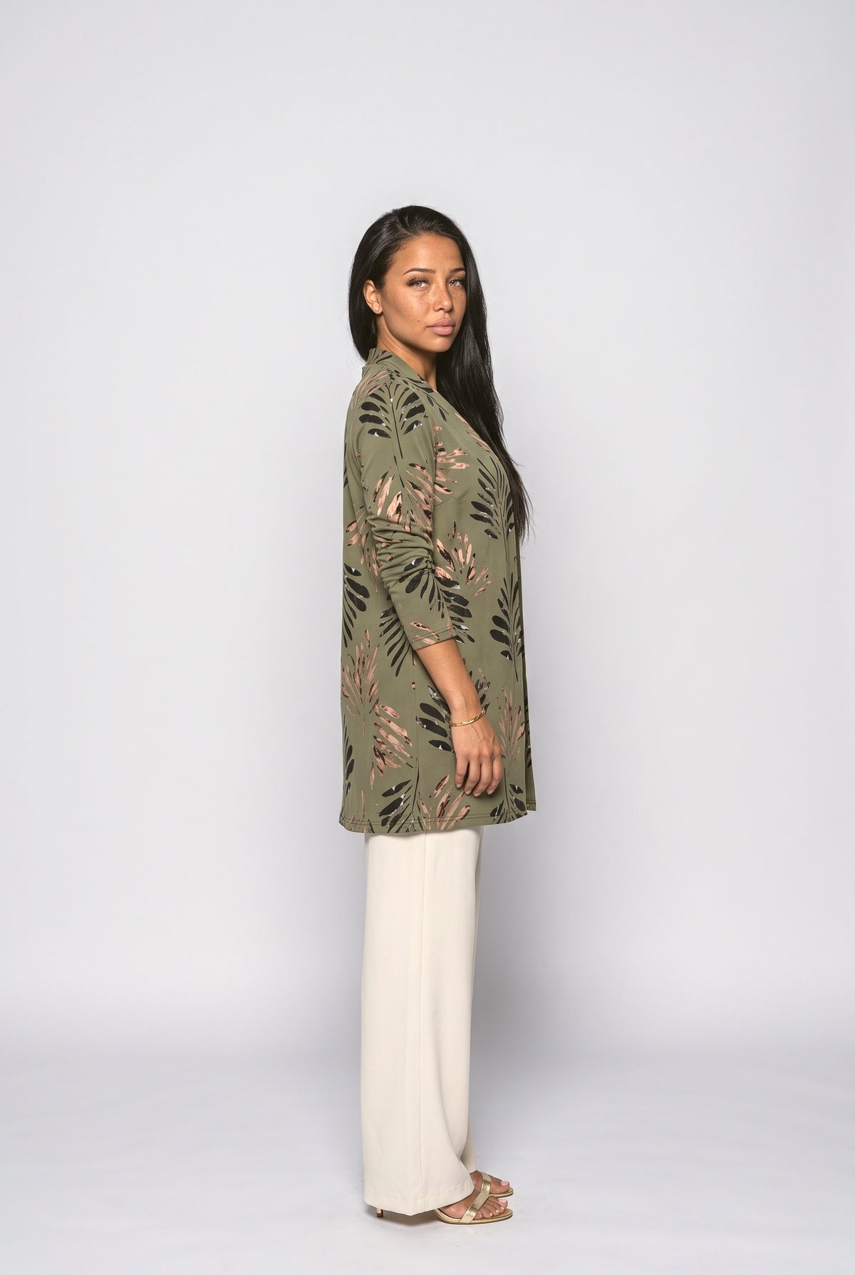 Knit Cardigan, back view