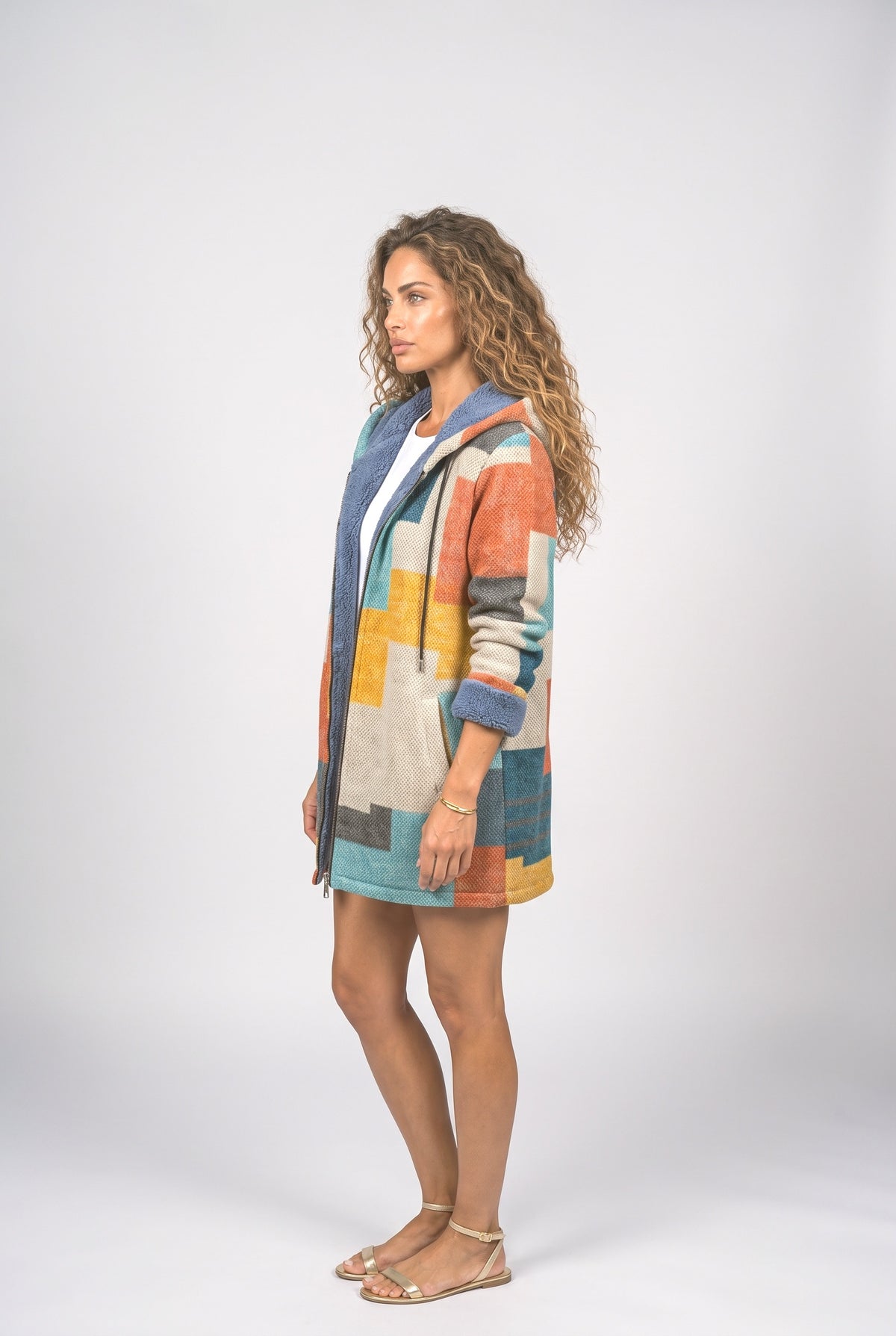 Knit Cardigan, back view