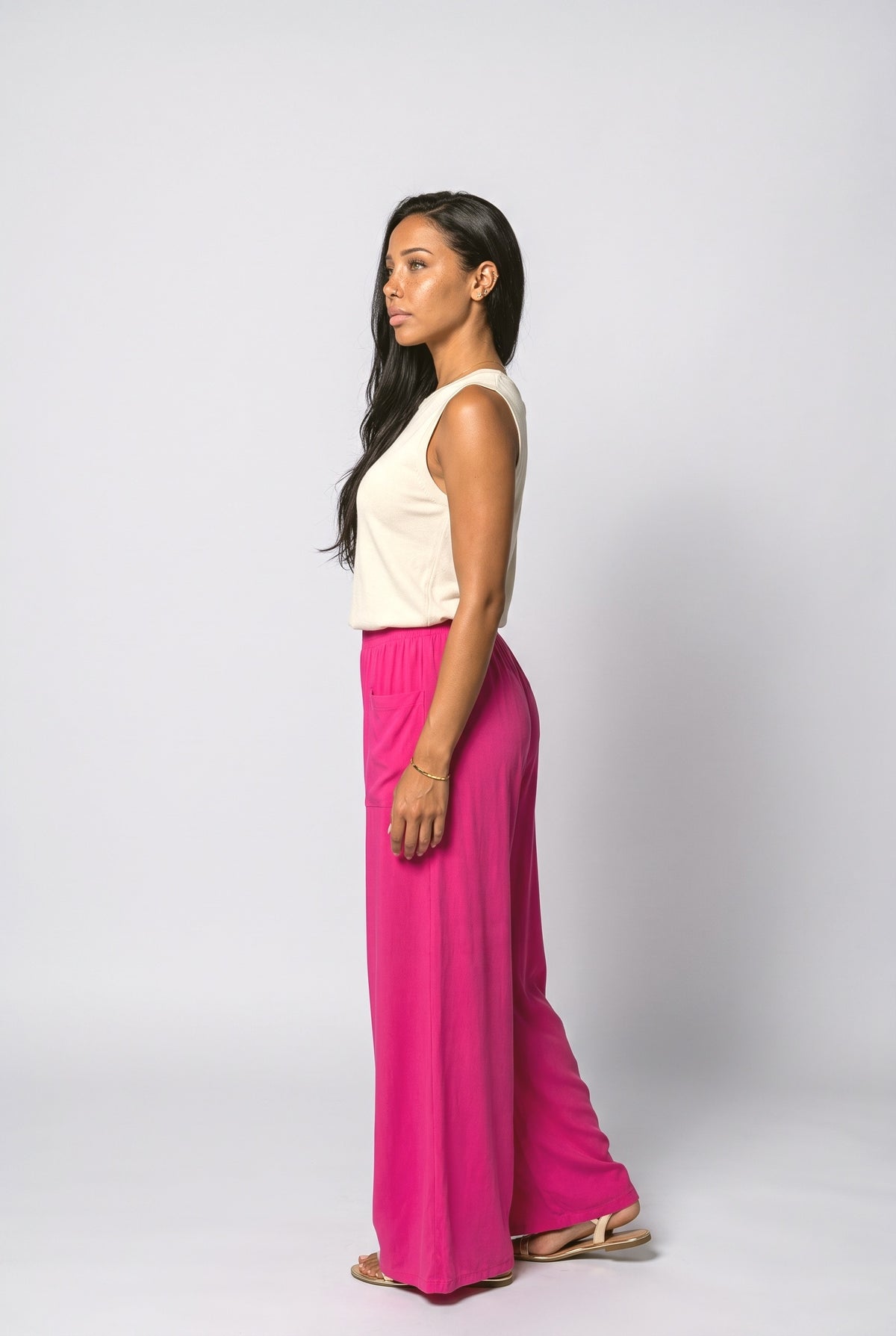 Palazzo Pants, back view