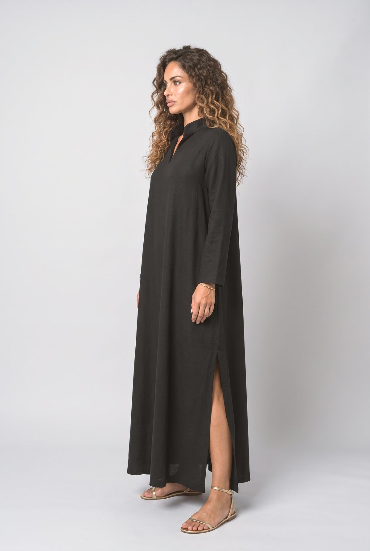 Relaxed Maxi Dress, back view