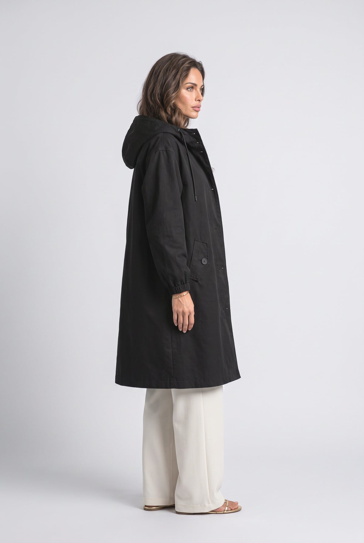 Wool Coat, back view