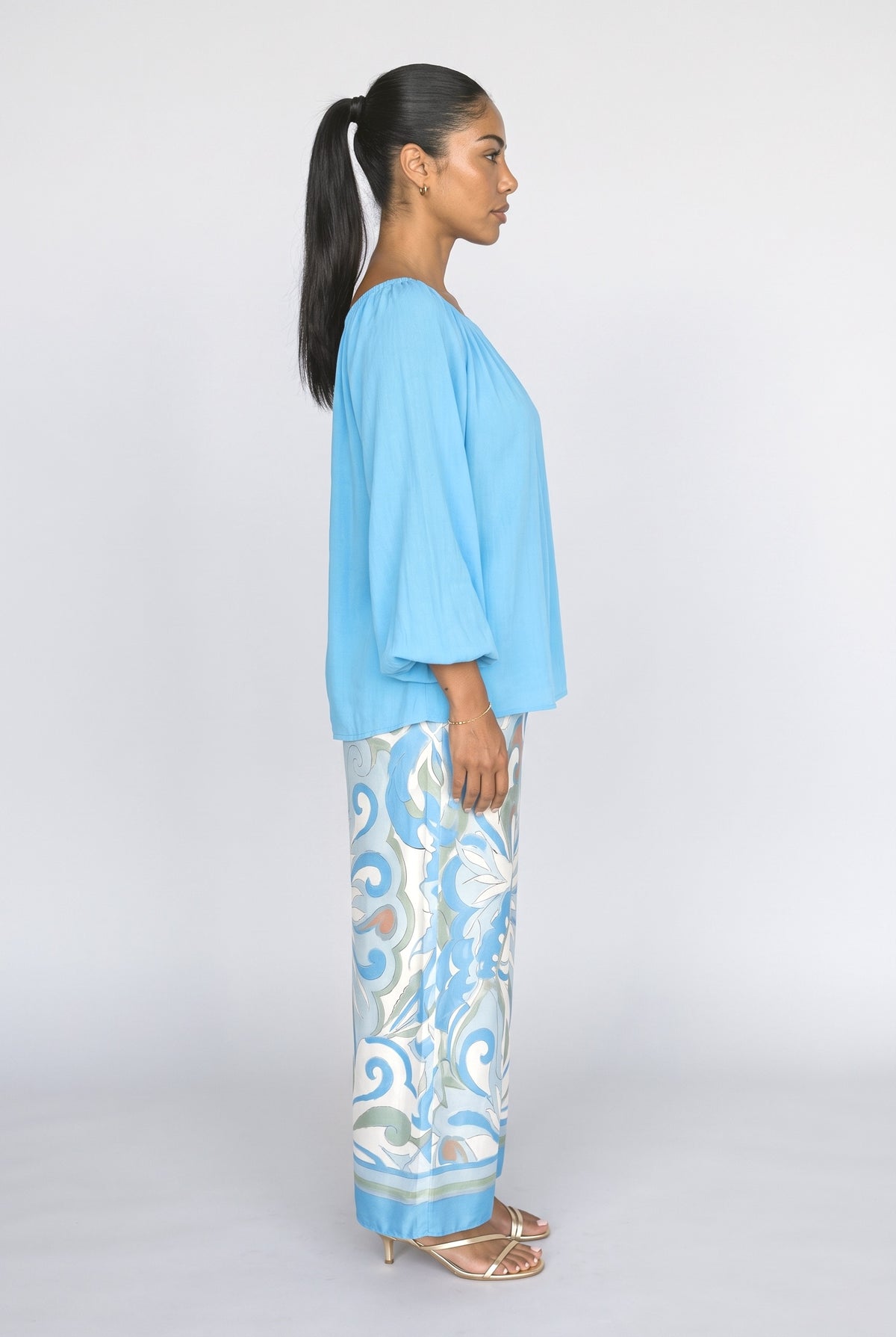 Flowy Two Piece Outfit, back view