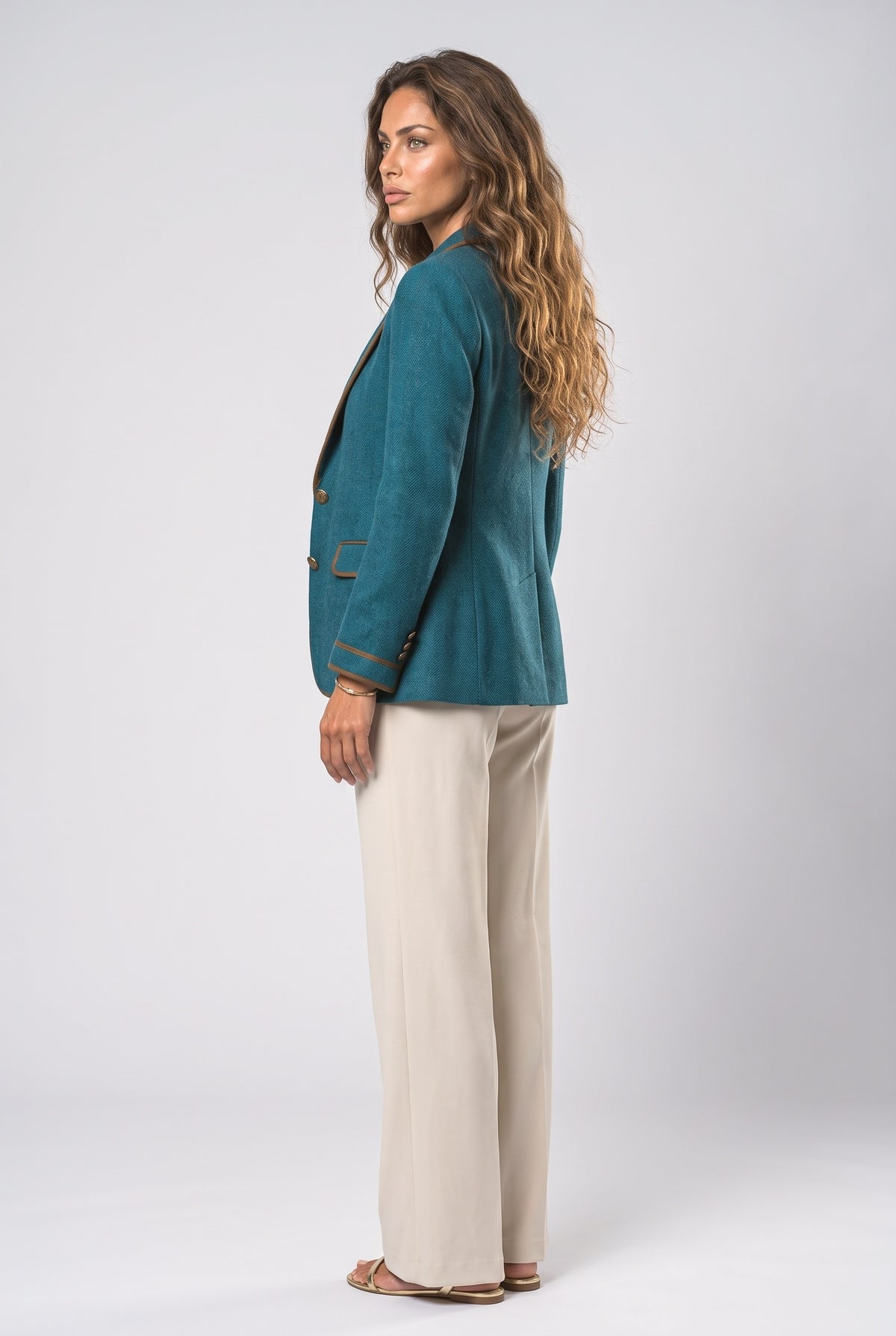 Wool Coat, back view