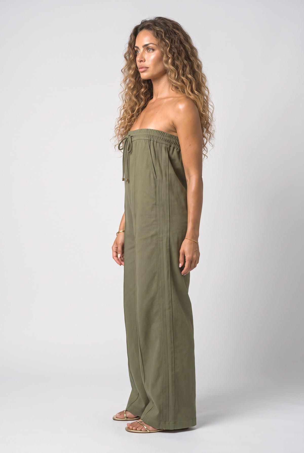 Wide Leg Pants, back view