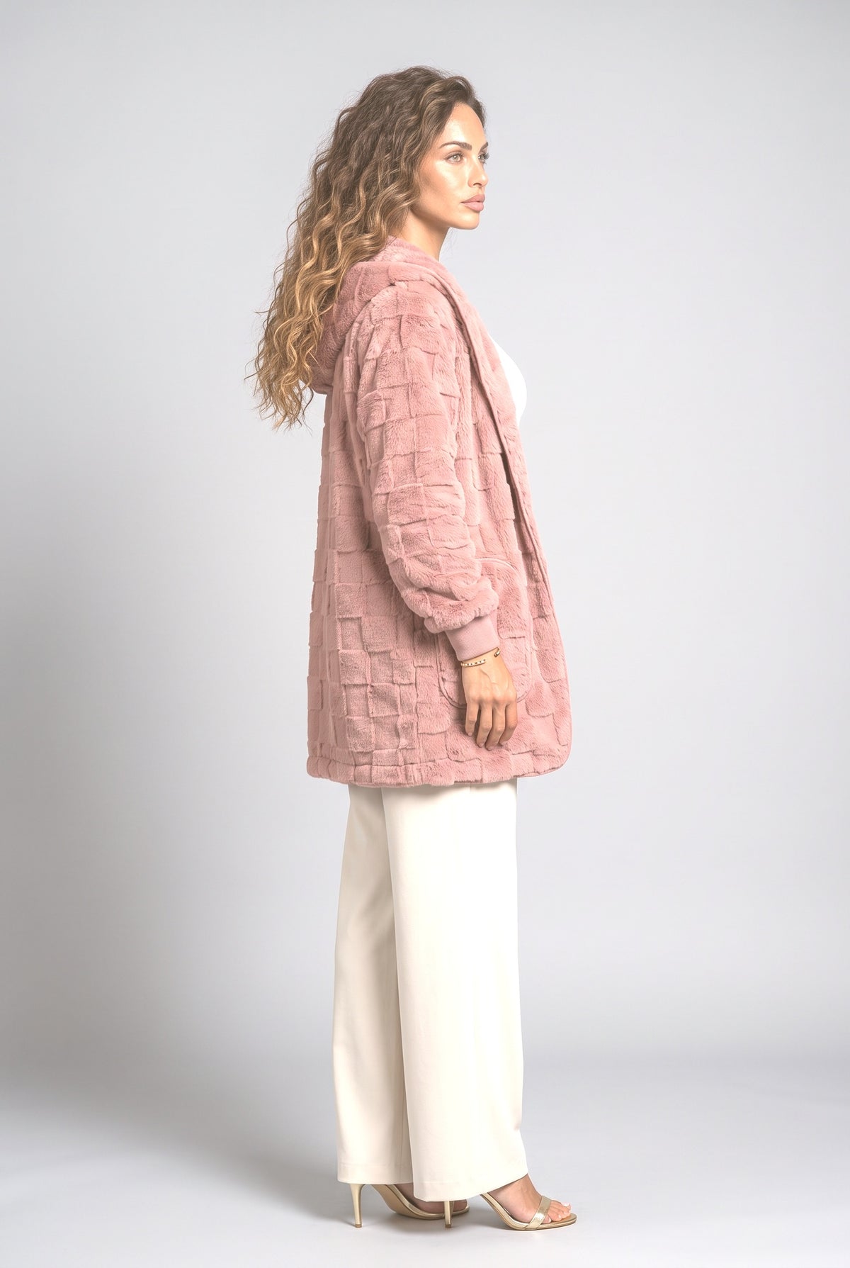 Knit Cardigan, back view