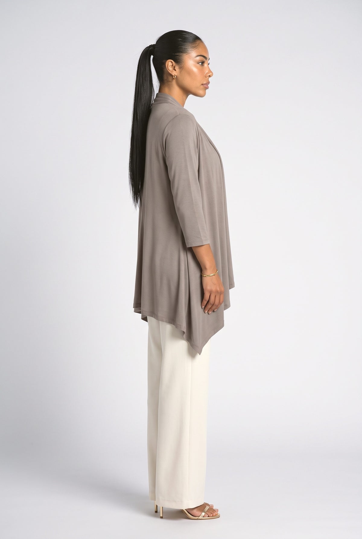 Knit Cardigan, back view