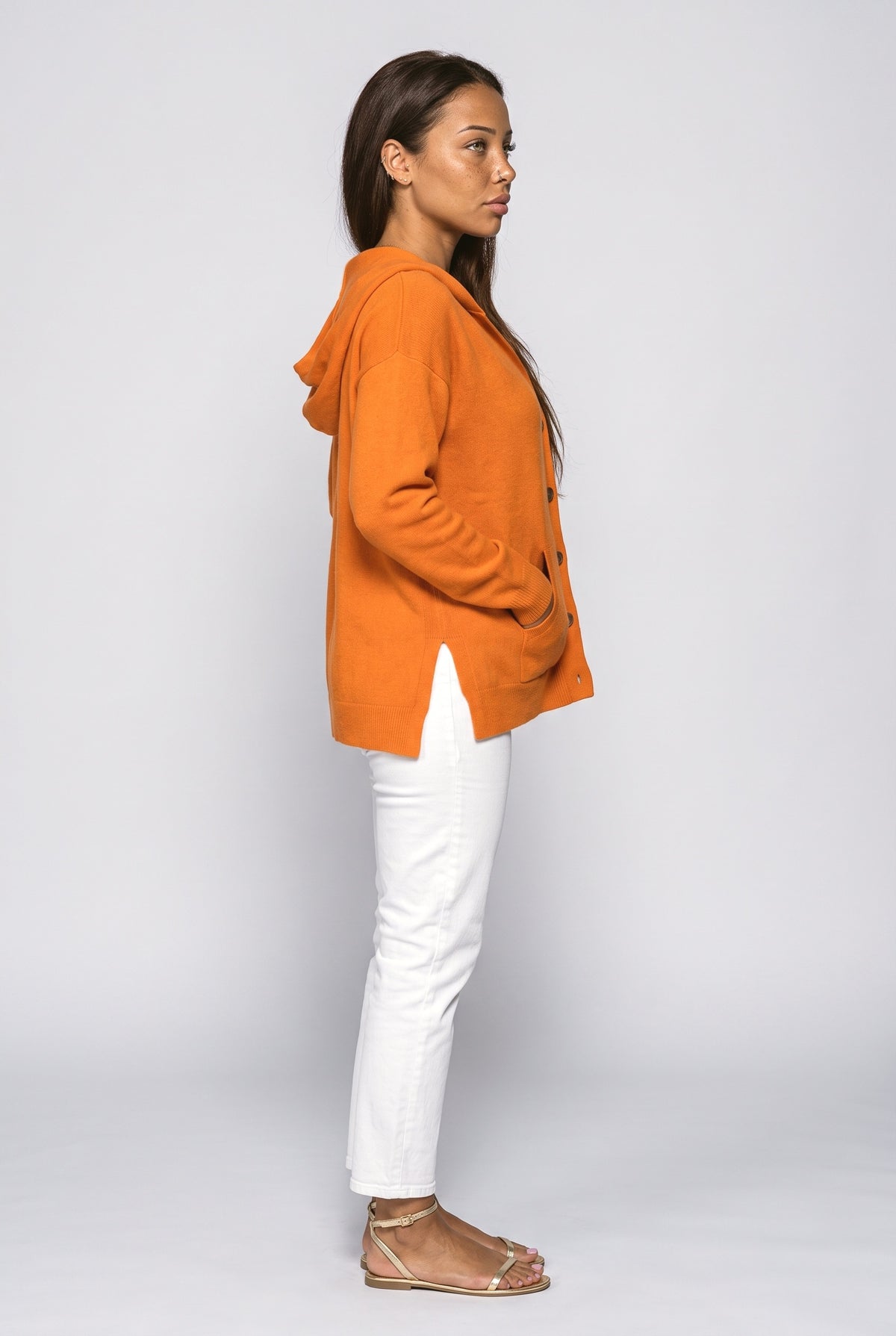 Knit Cardigan, back view