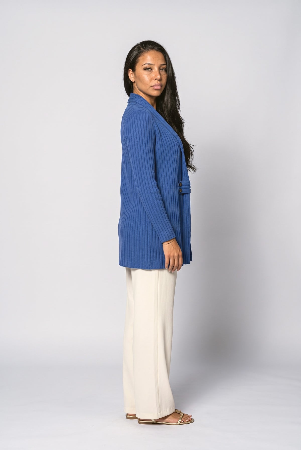 Knit Cardigan, back view