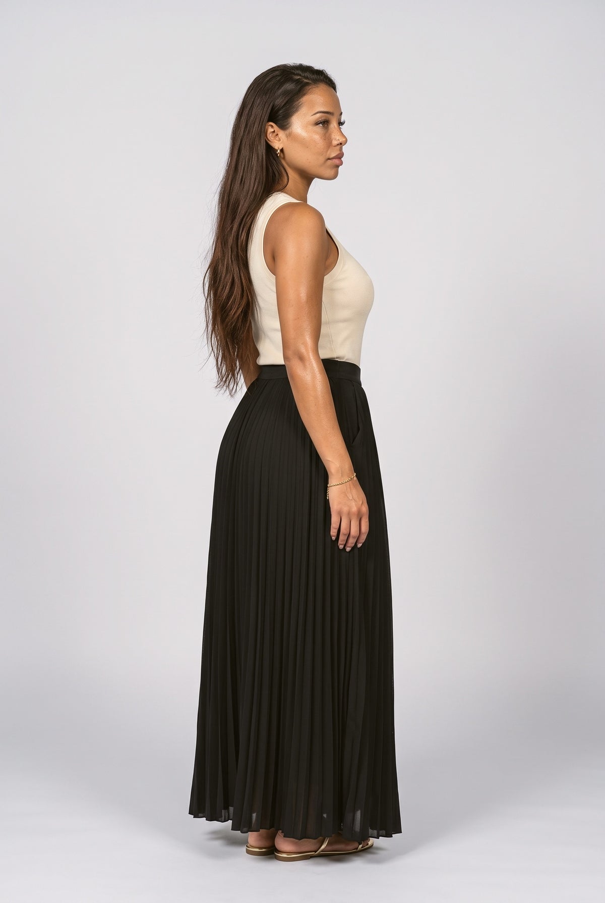 Maxi Skirt, back view