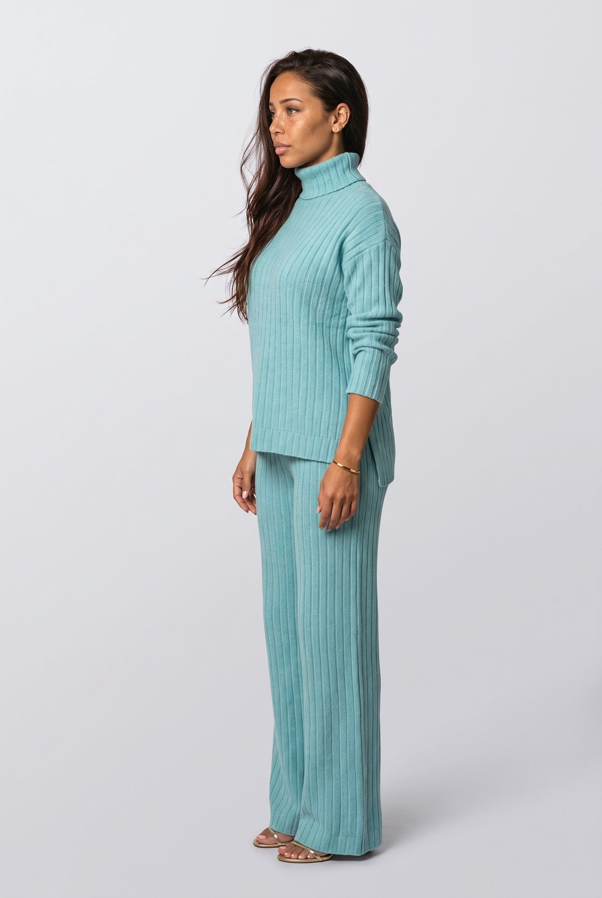 Knit Two Piece Outfit, back view