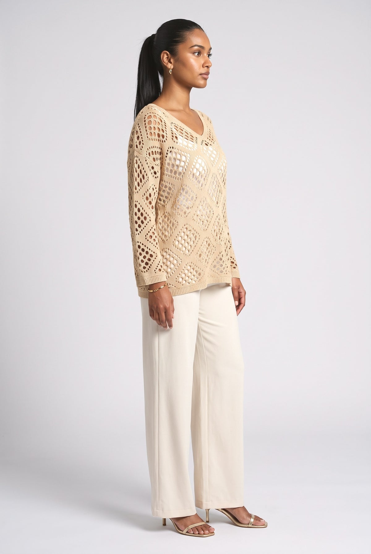 Knit Top, back view