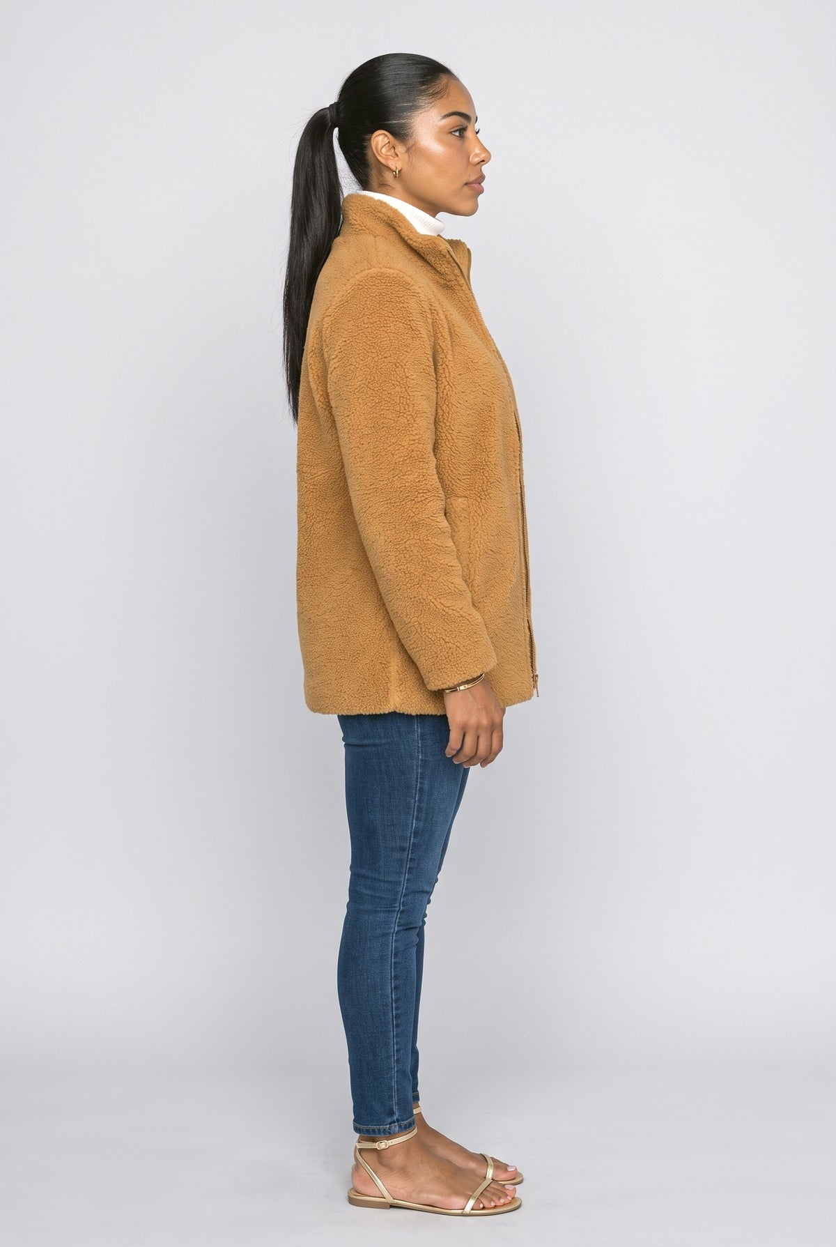Fleece Jacket, back view
