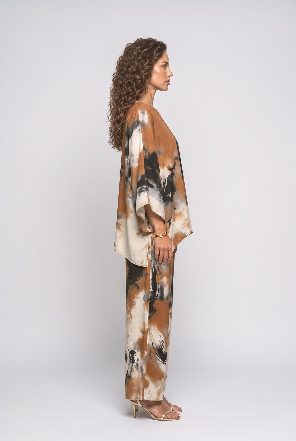 Multicolor Two Piece Outfit, back view