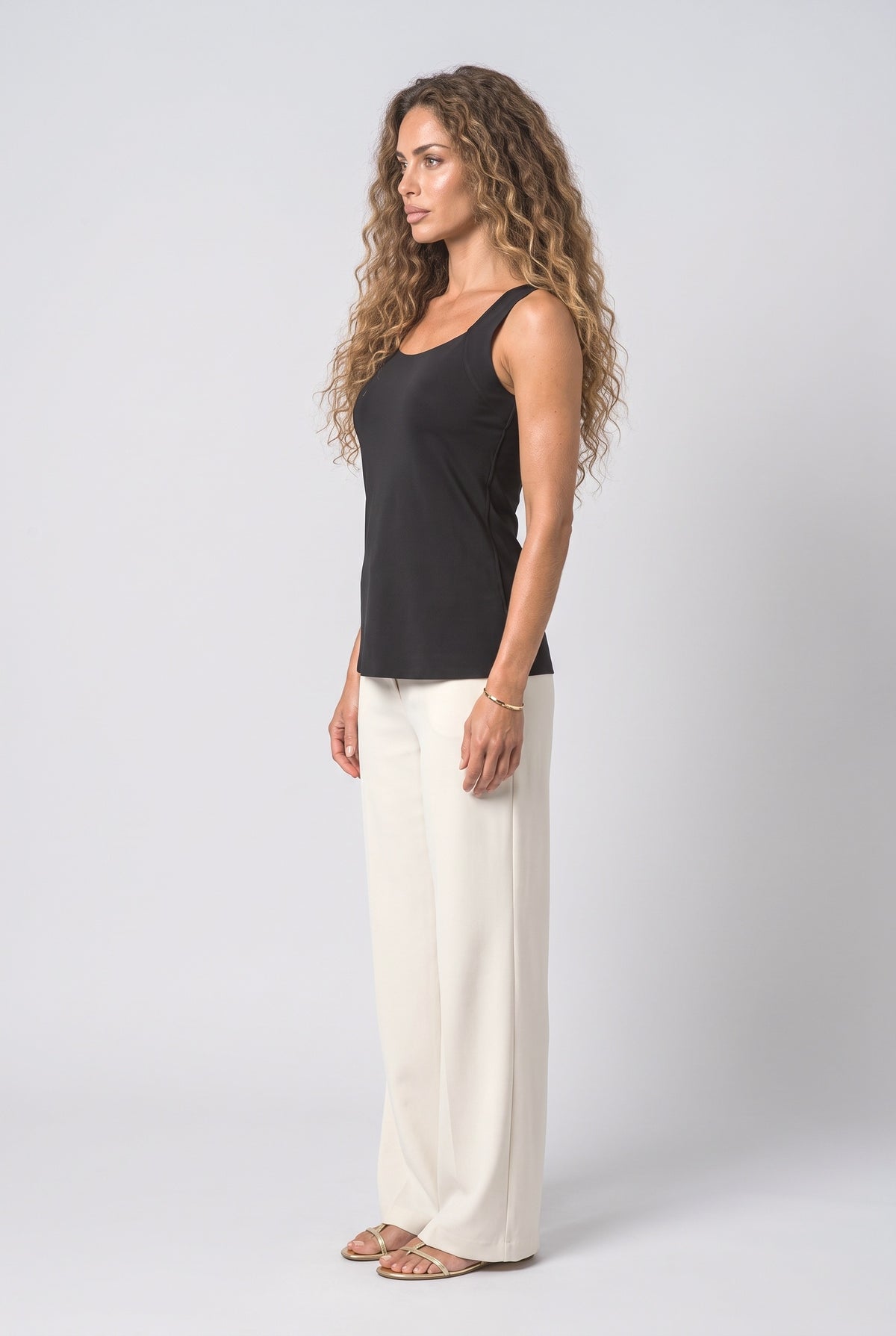 Sleeveless Blouse, back view