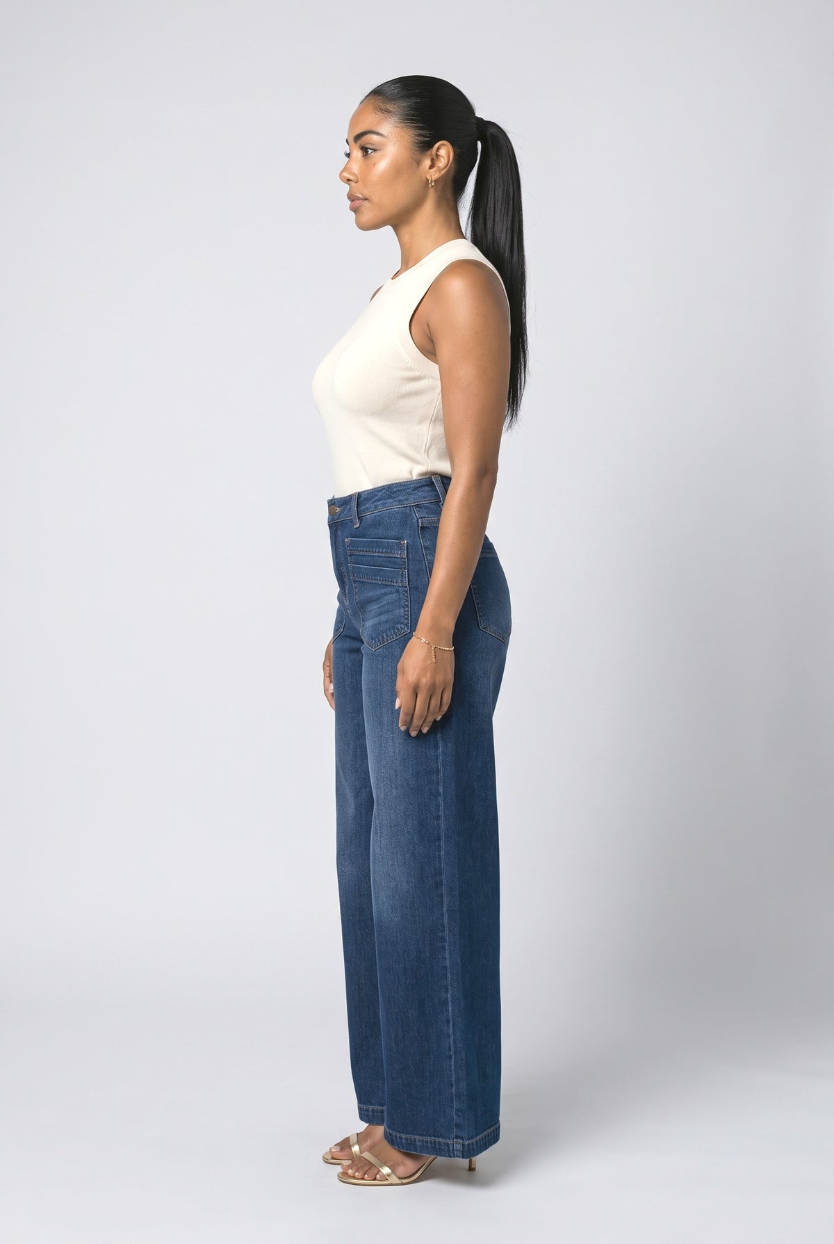 Women's Jeans, back view
