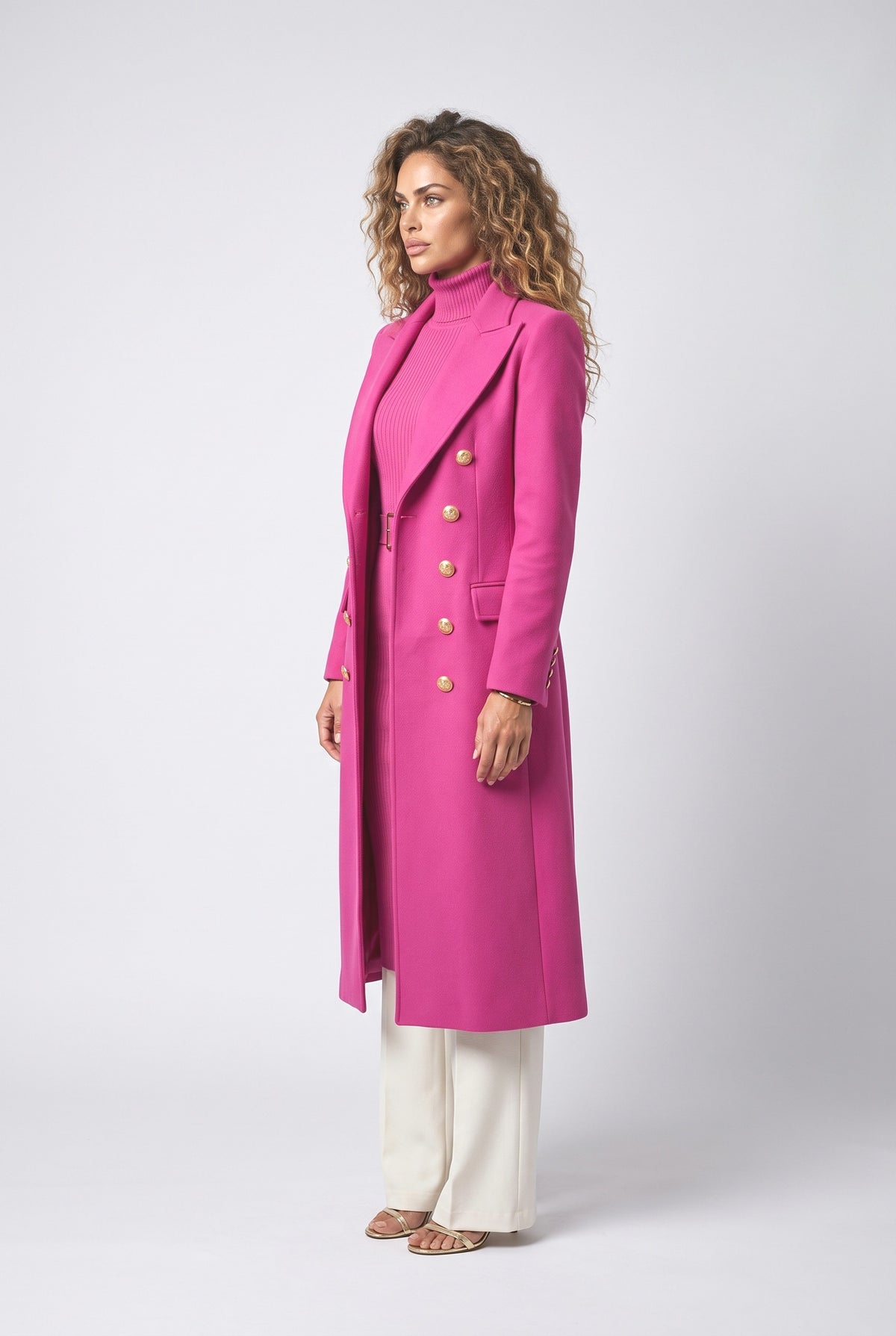 Wool Coat, back view
