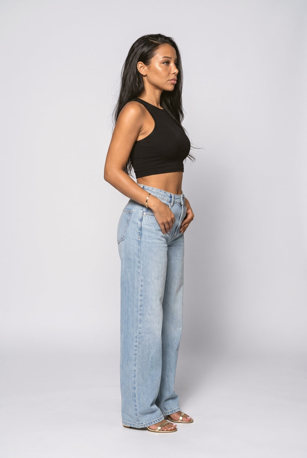 Denim Women's Jeans, back view
