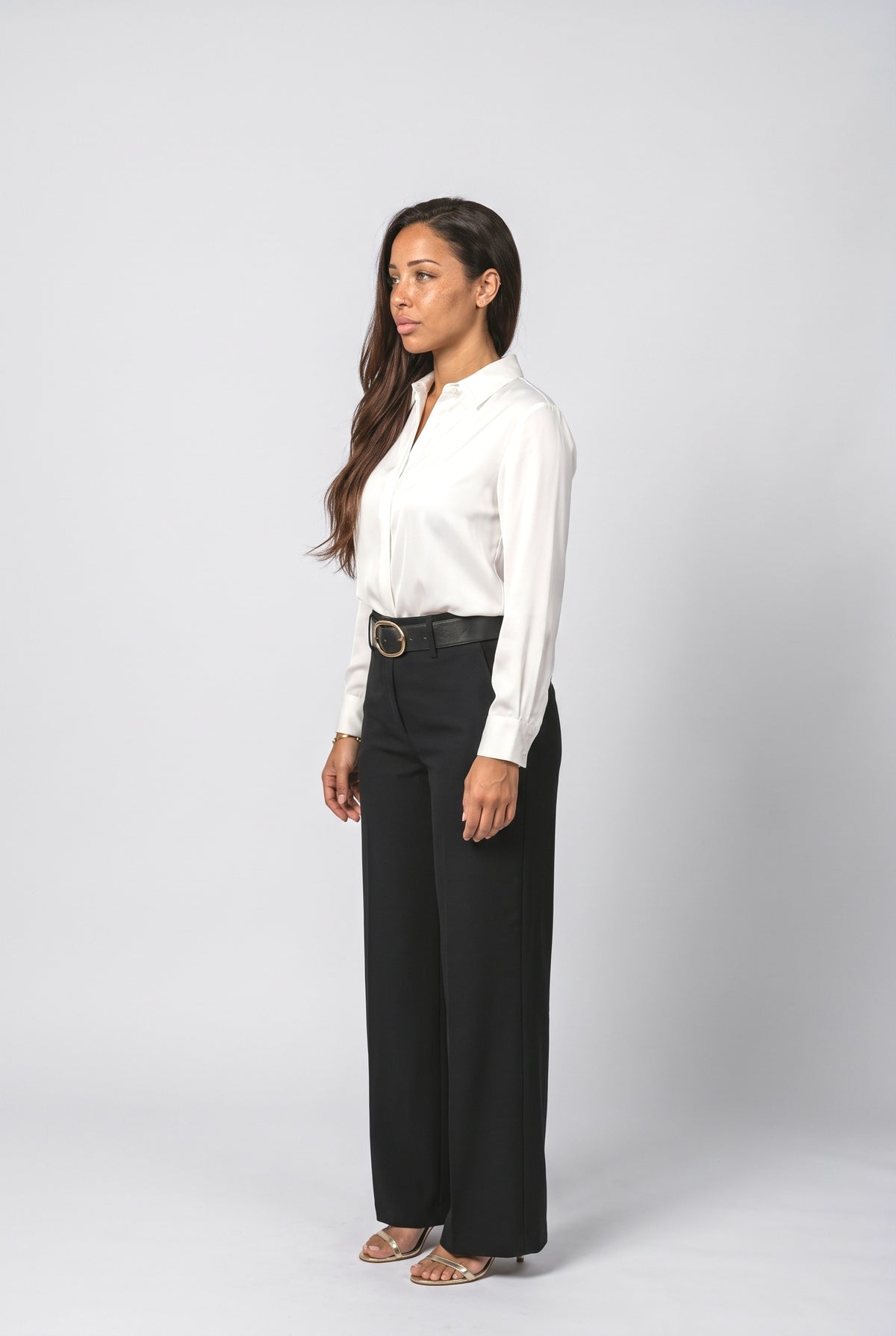 Long Sleeve Blouse, back view
