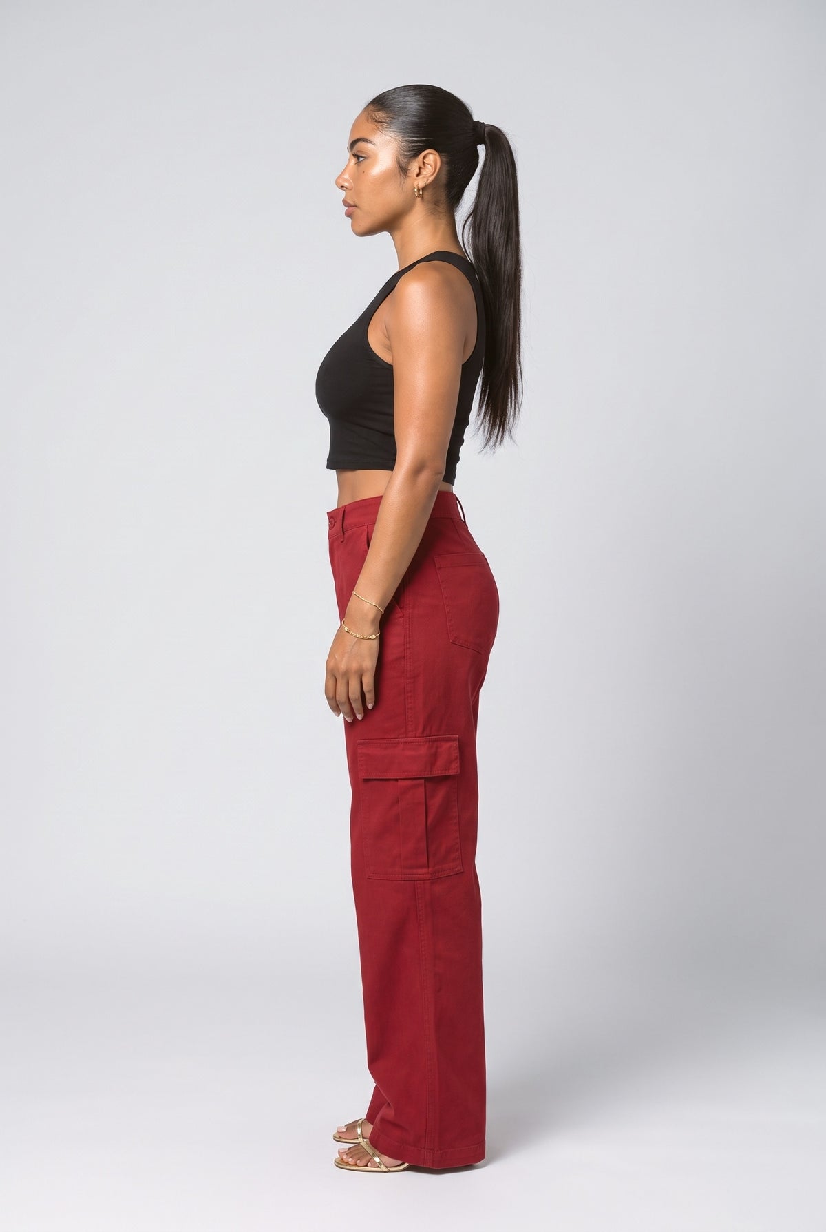 Cargo Pants, back view