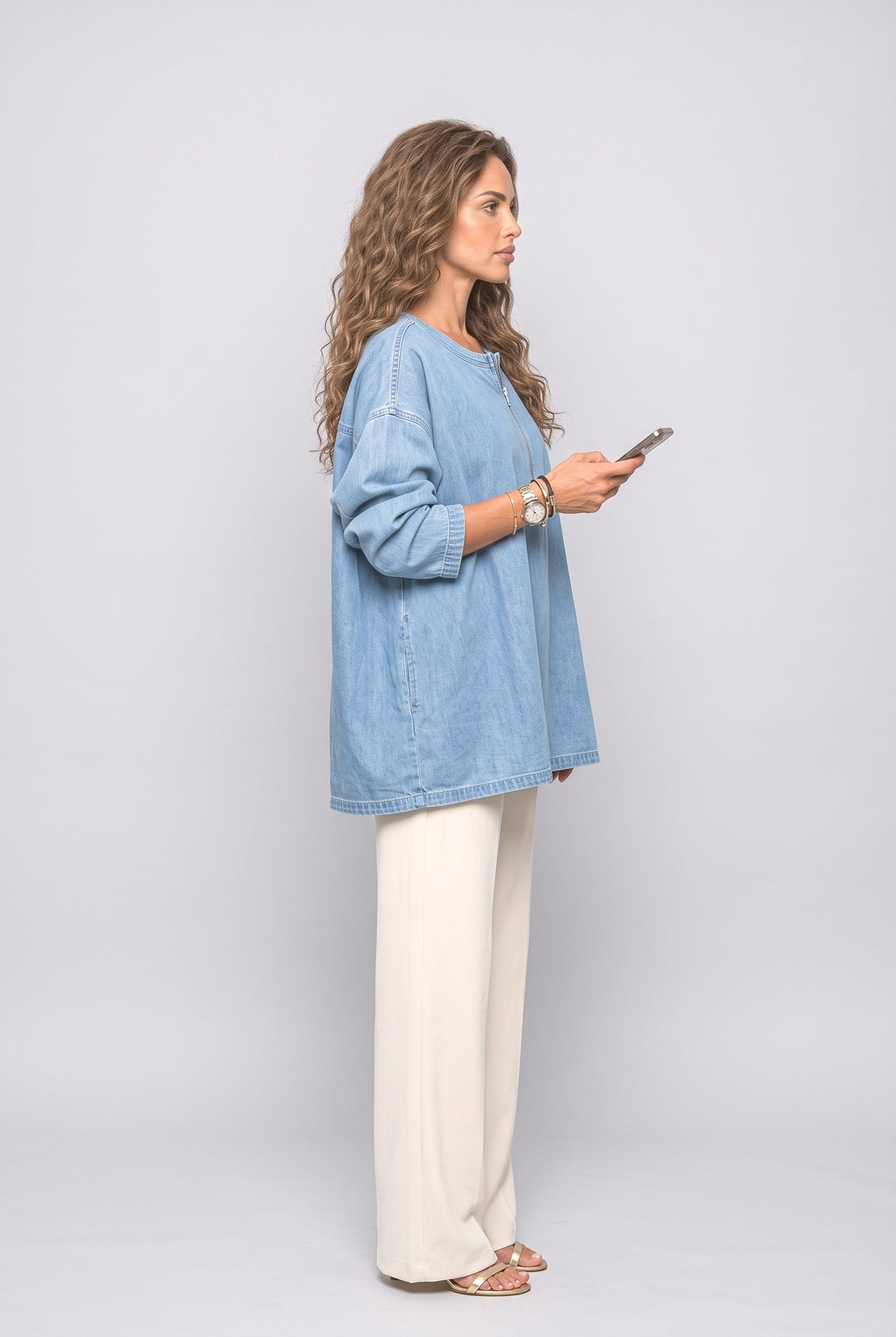 Blouse, back view