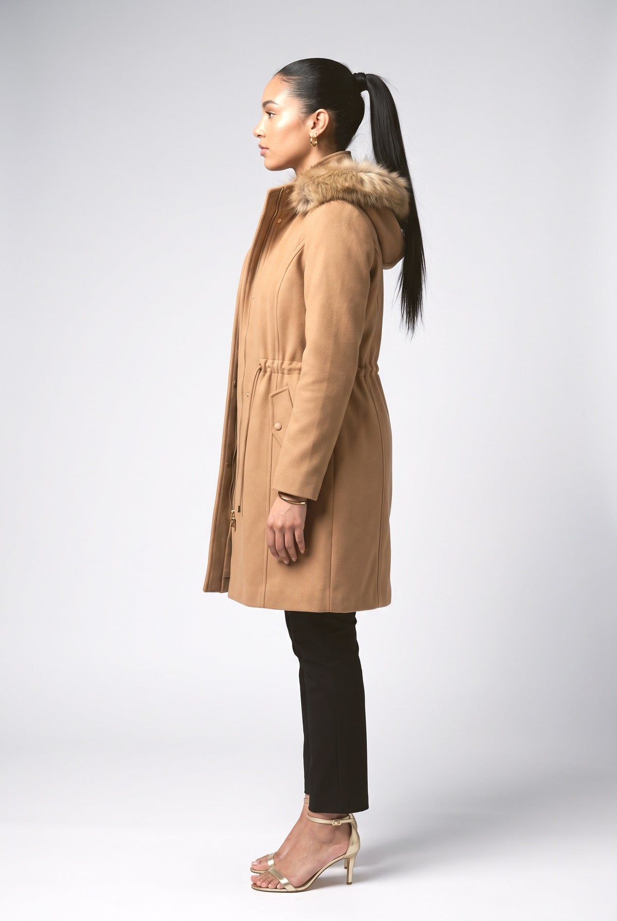 Winter Coat, back view