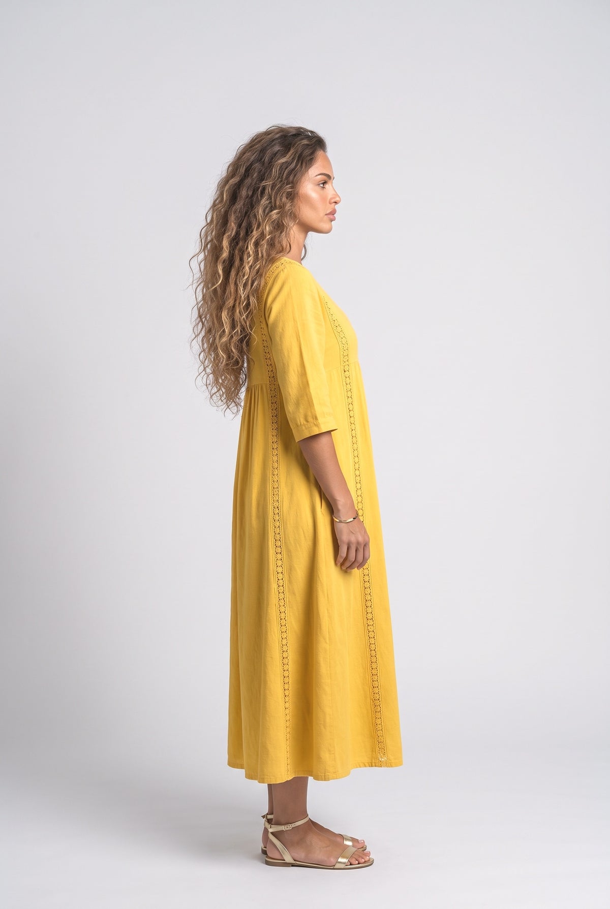 Midi Dress, back view