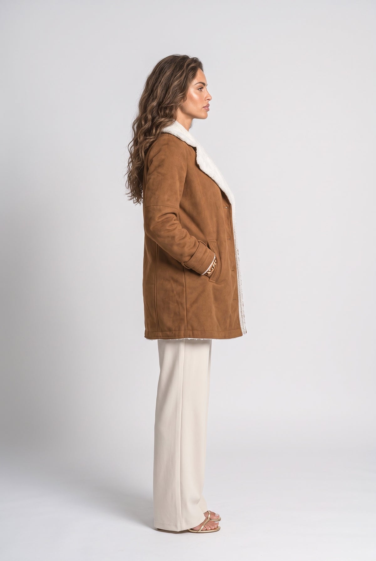 Wool Coat, back view