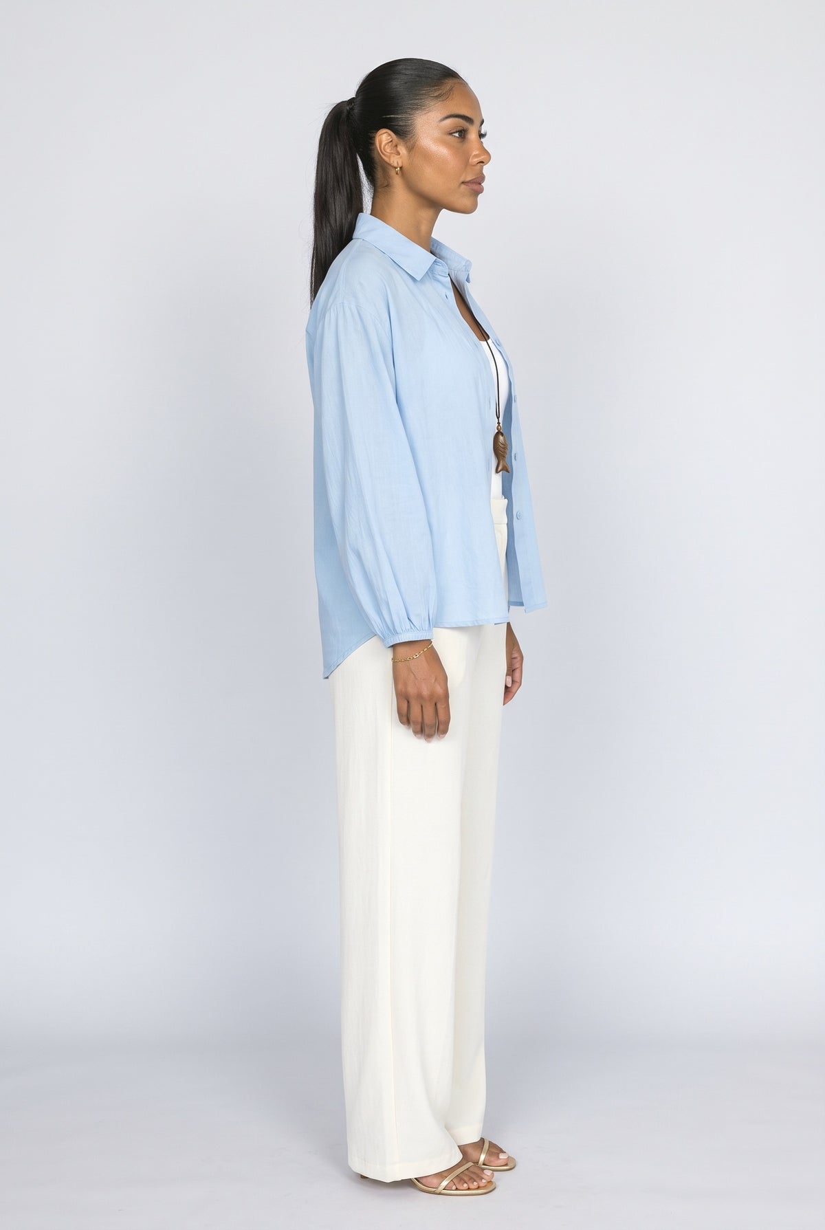 Relaxed Blouse, back view