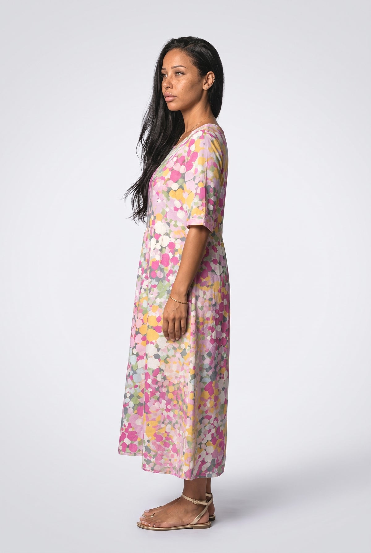 Midi Dress, back view