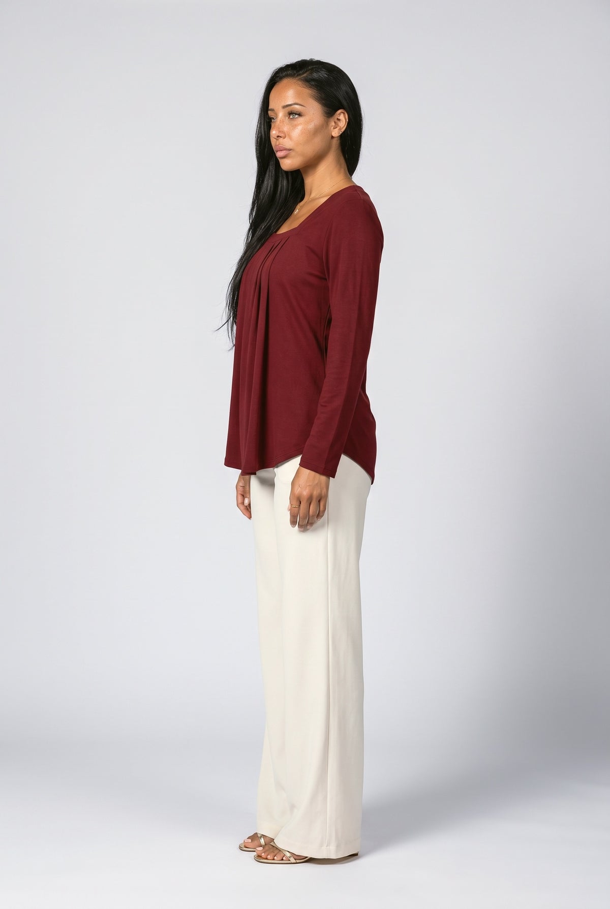 Blouse, back view