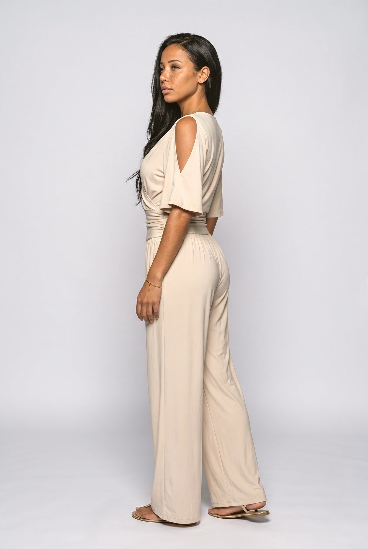 Wrap Jumpsuit, back view