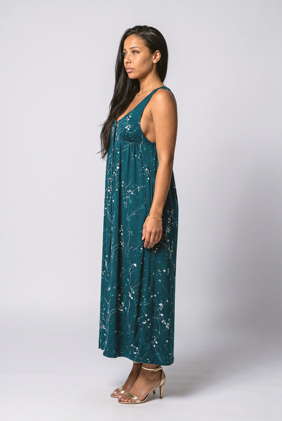 Maxi Dress, back view