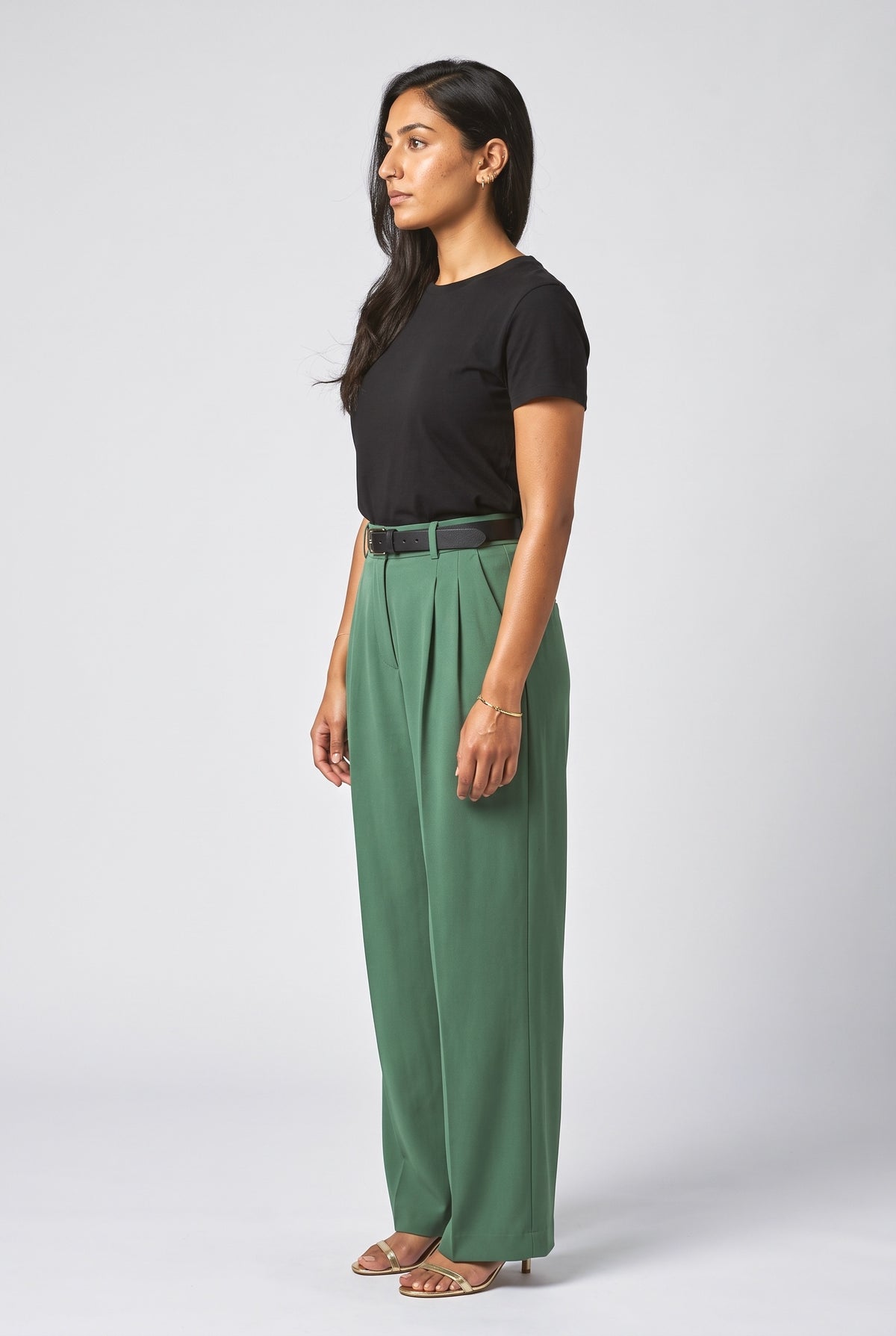 Wide Leg Pants, back view