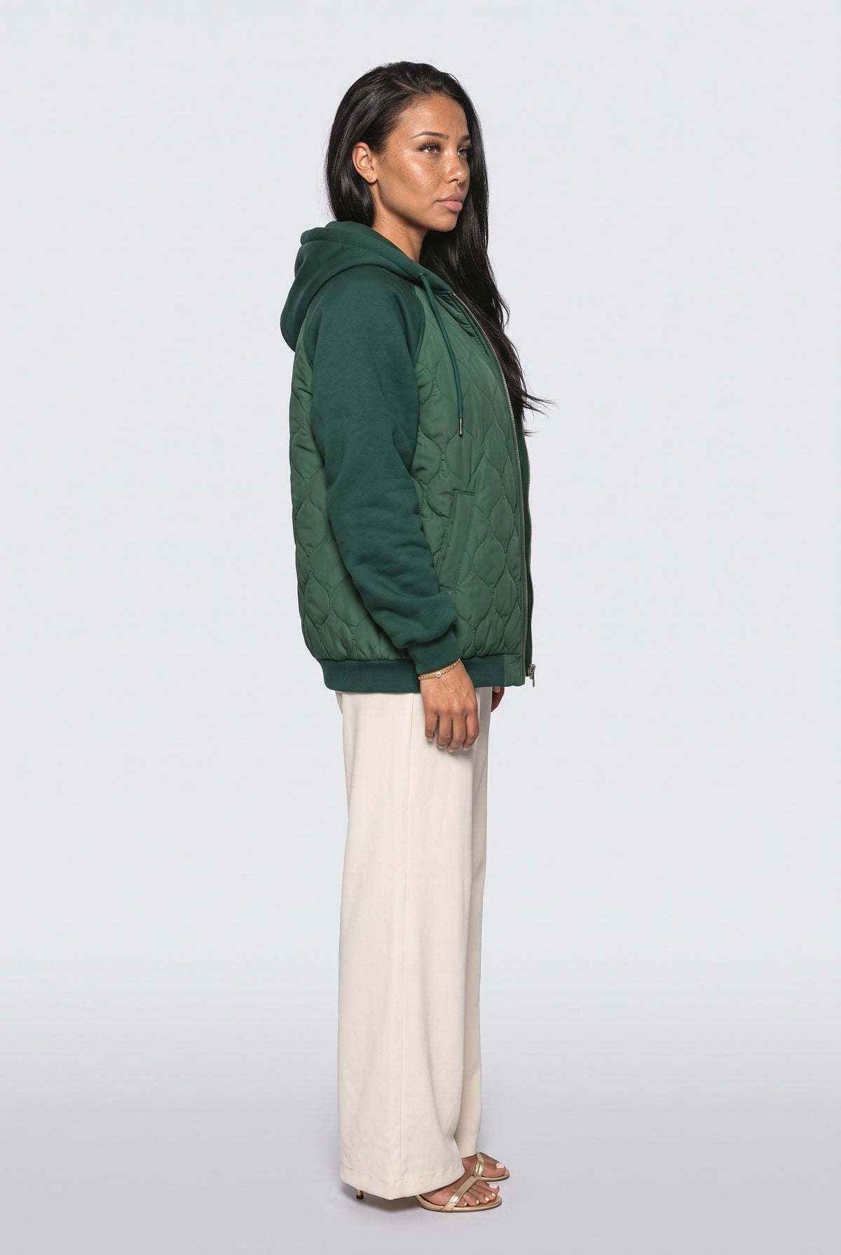 Puffer Jacket, back view