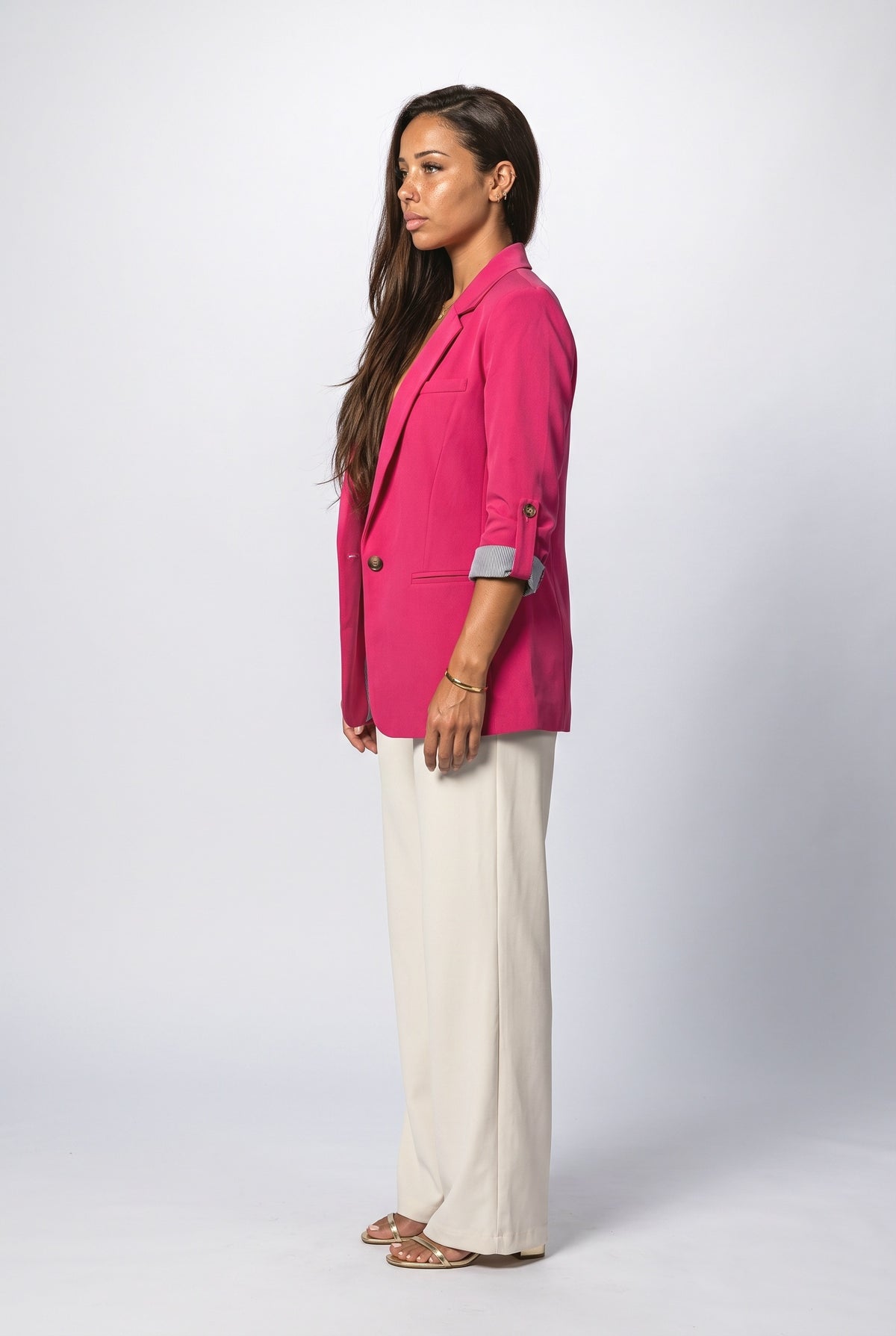 Knit Cardigan, back view