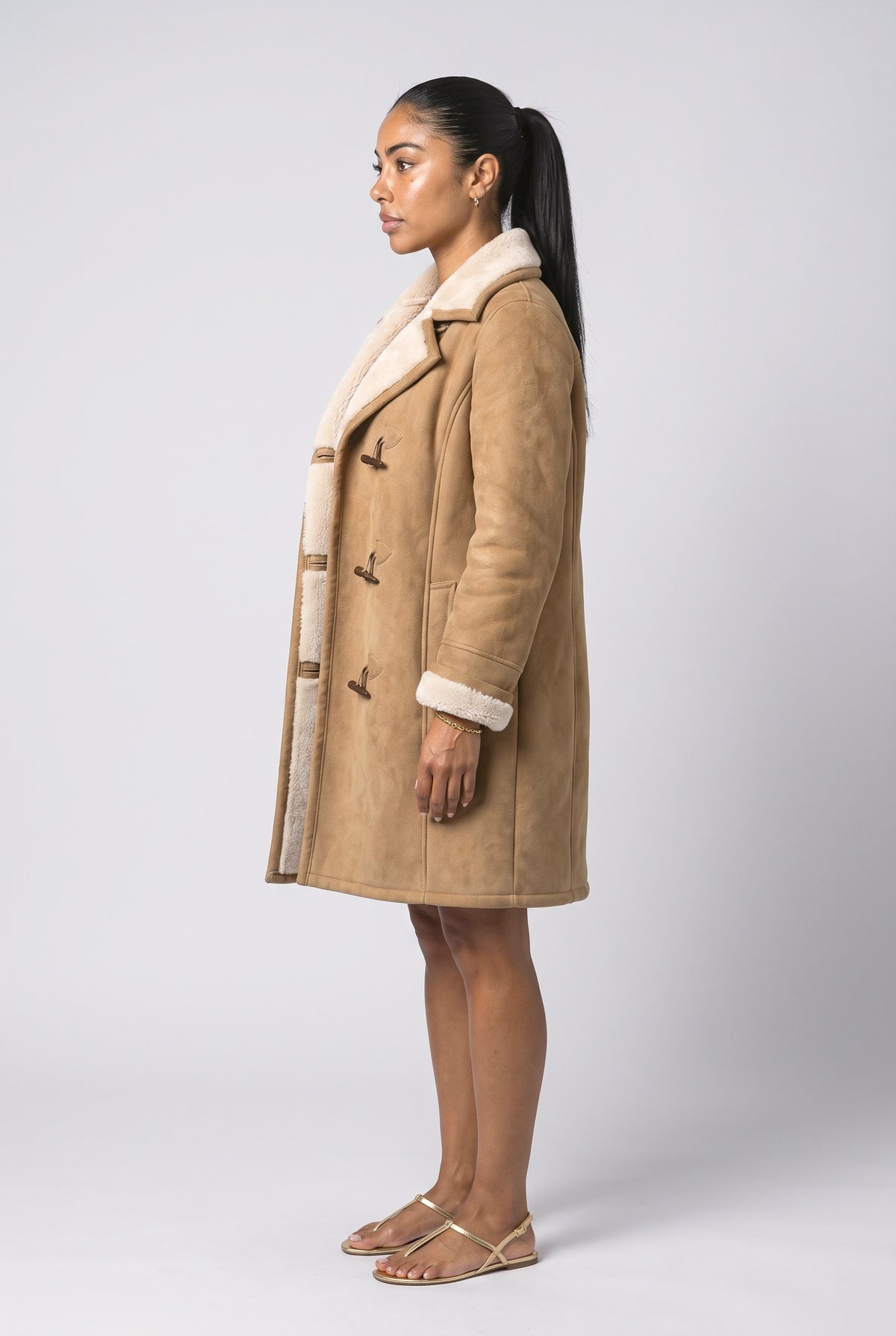Winter Coat, back view