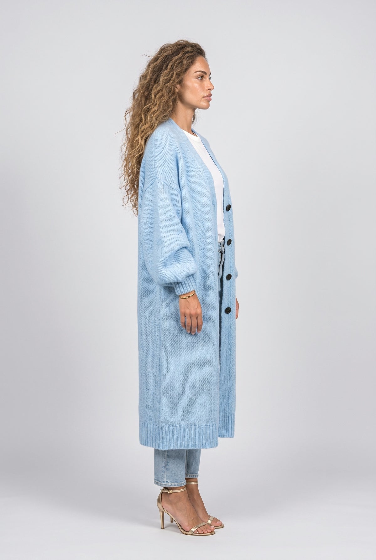 Knit Cardigan, back view