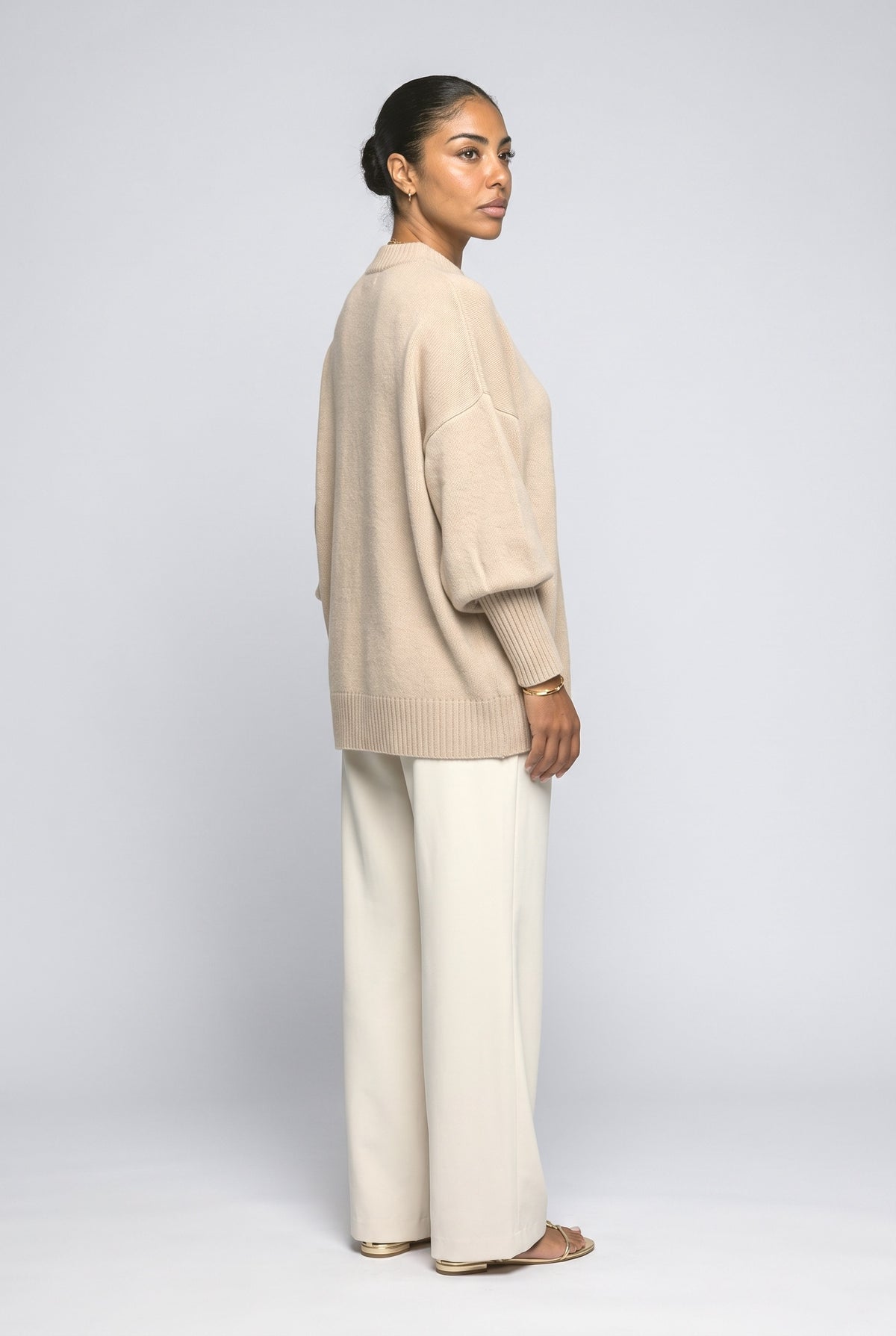 Oversized Sweater, back view