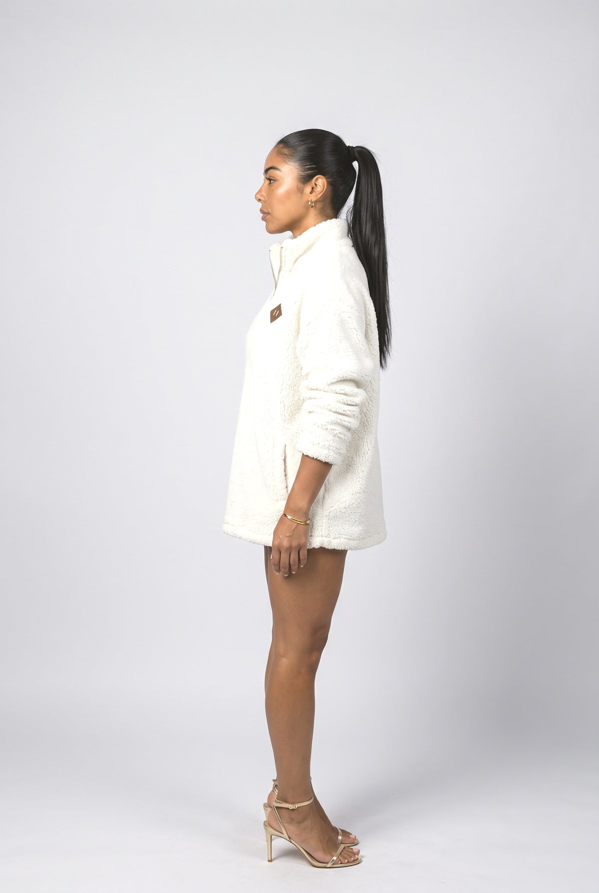 Oversized Hoodie, back view