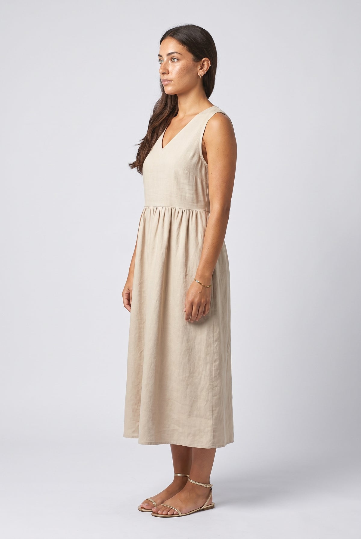 Midi Dress, back view
