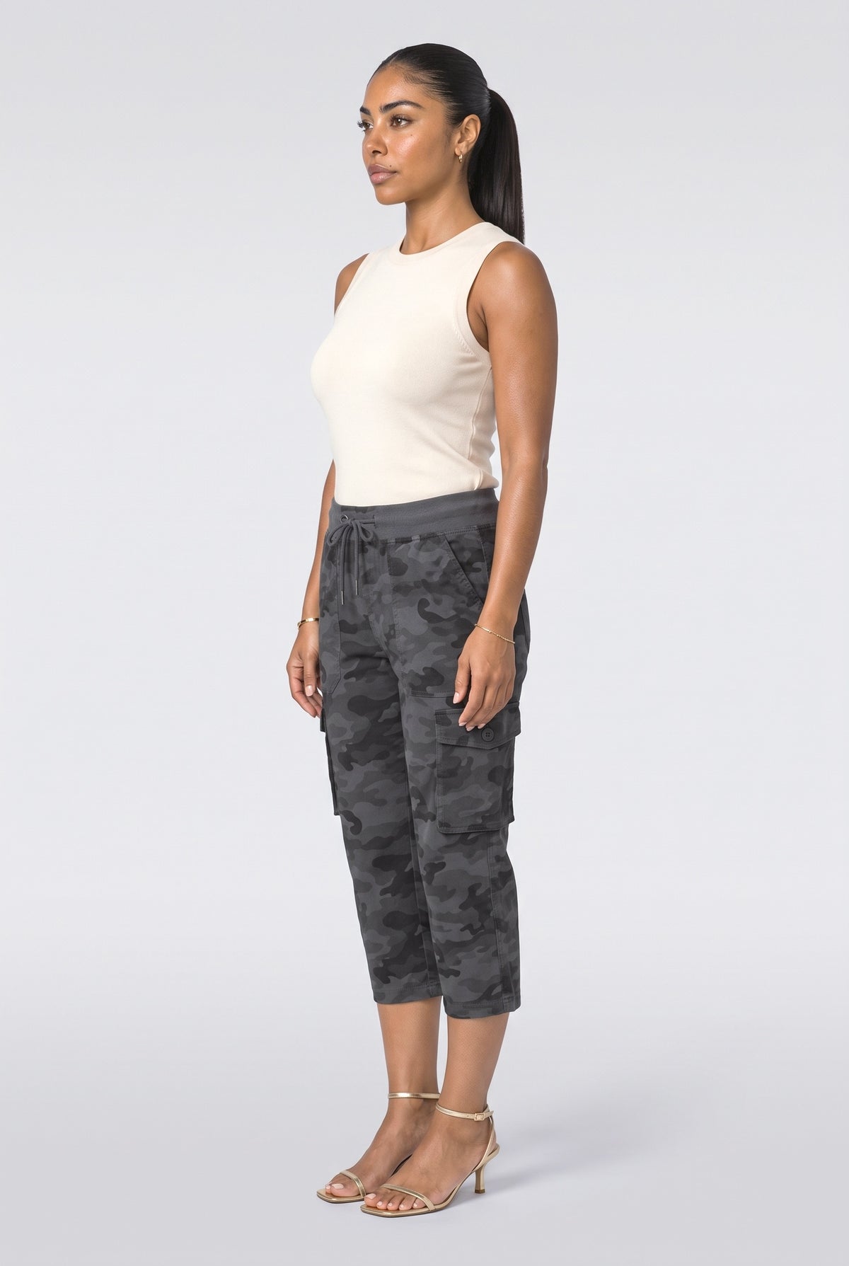 Wide Leg Pants, back view