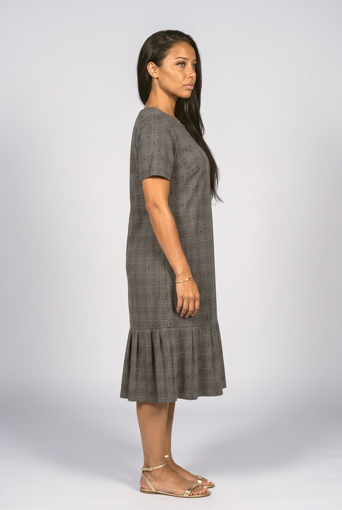 Midi Dress, back view