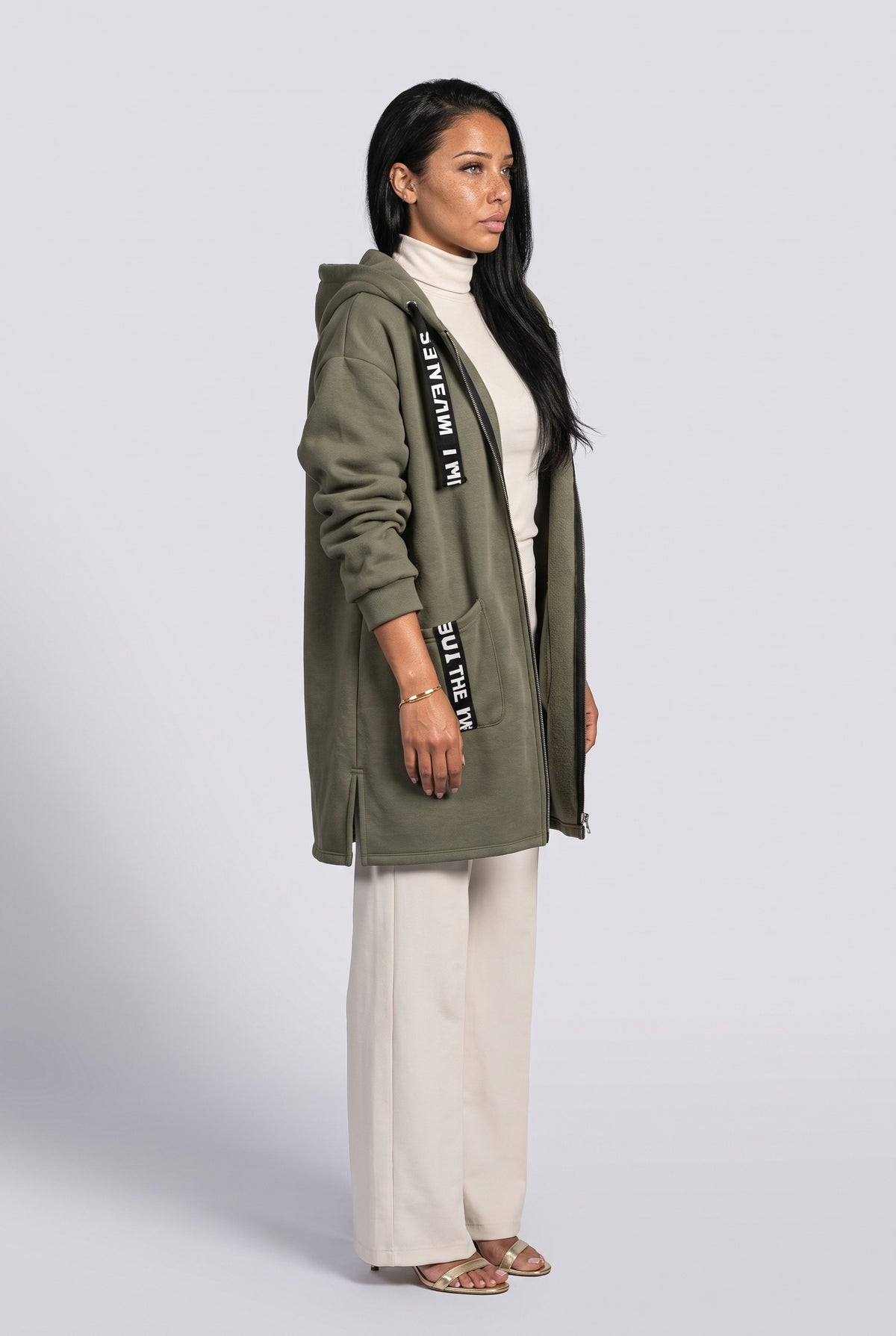 Fleece Jacket, back view