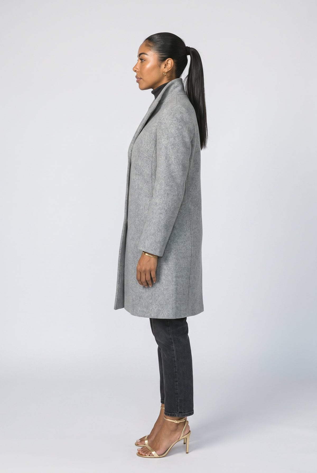 Wool Coat, back view