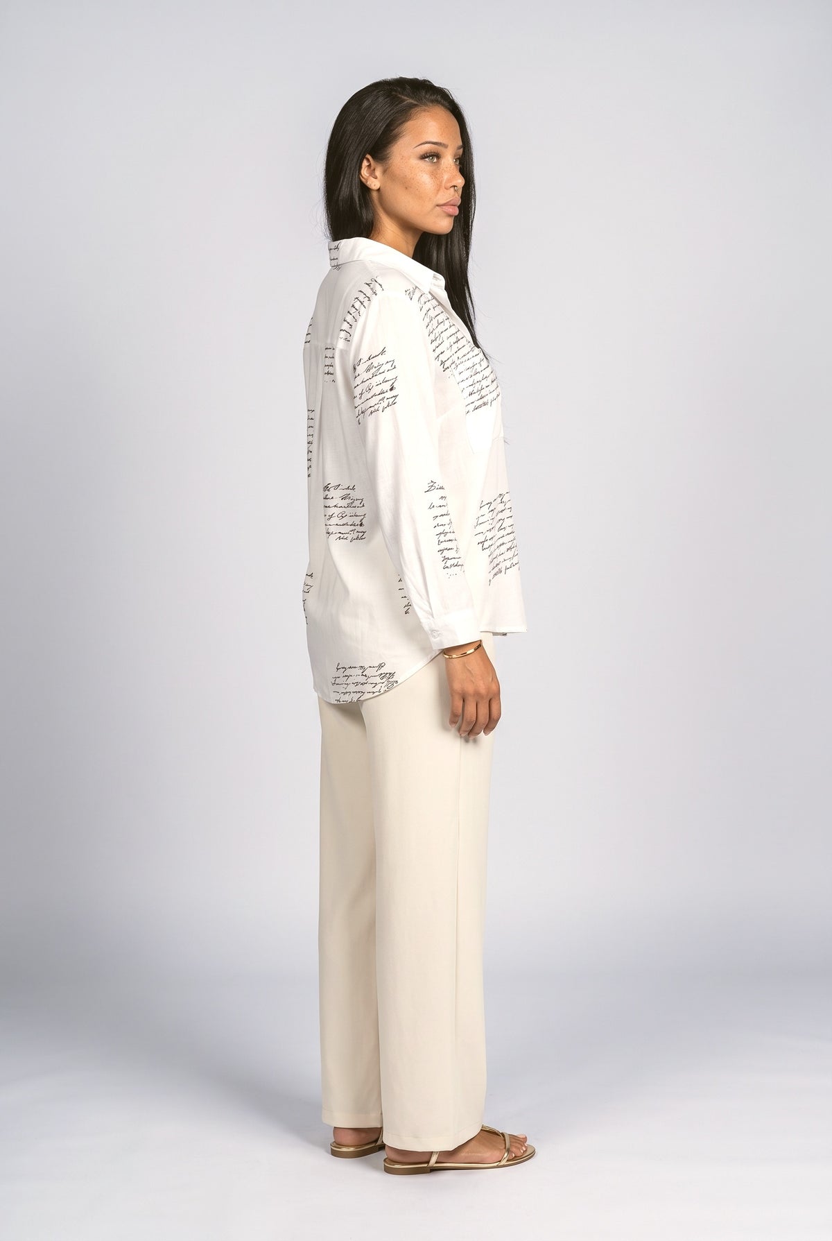 Blouse, back view