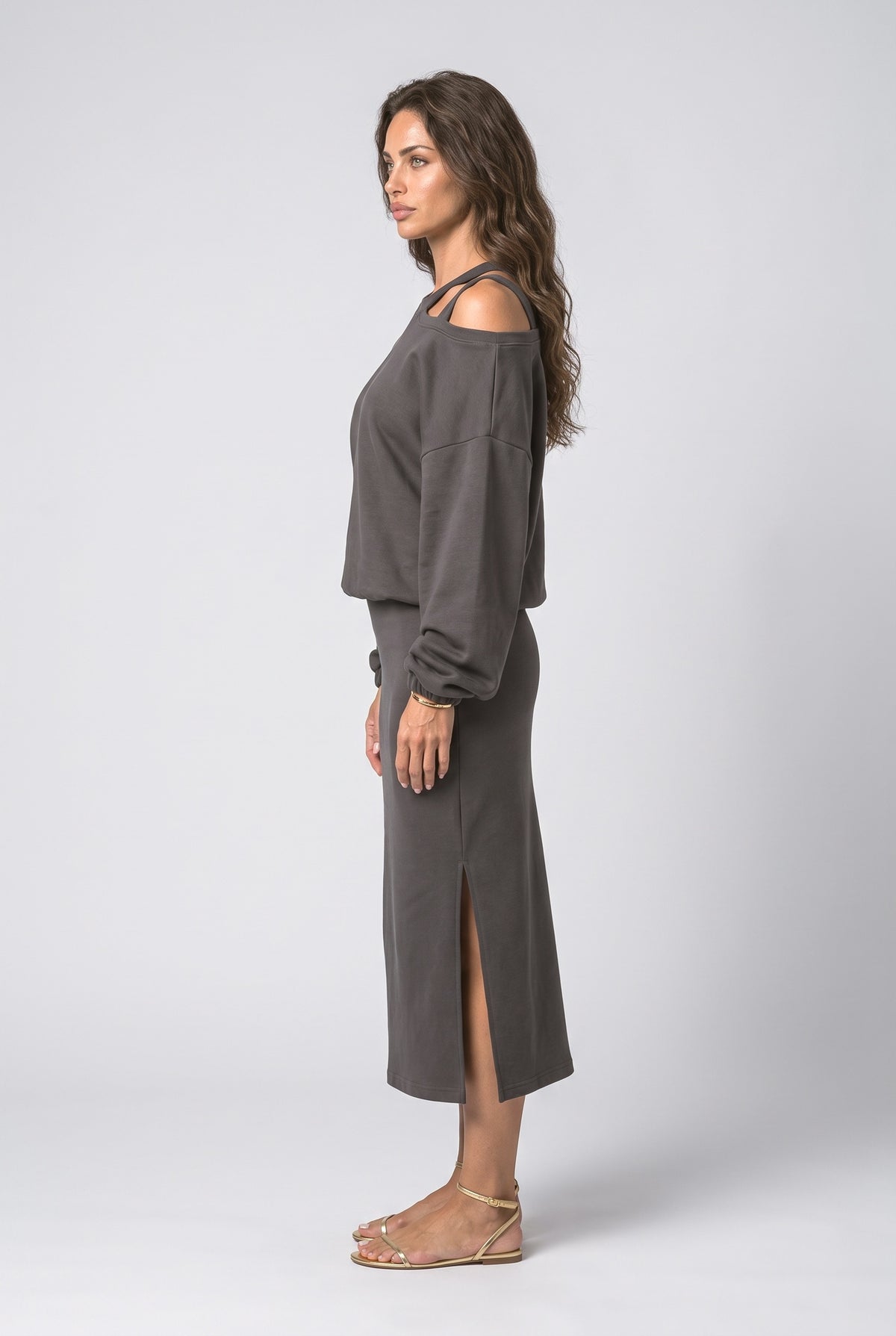 Sleeveless Summer Dress, back view