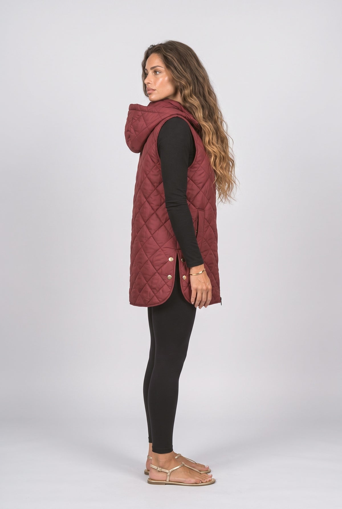 Sleeveless Vest, back view