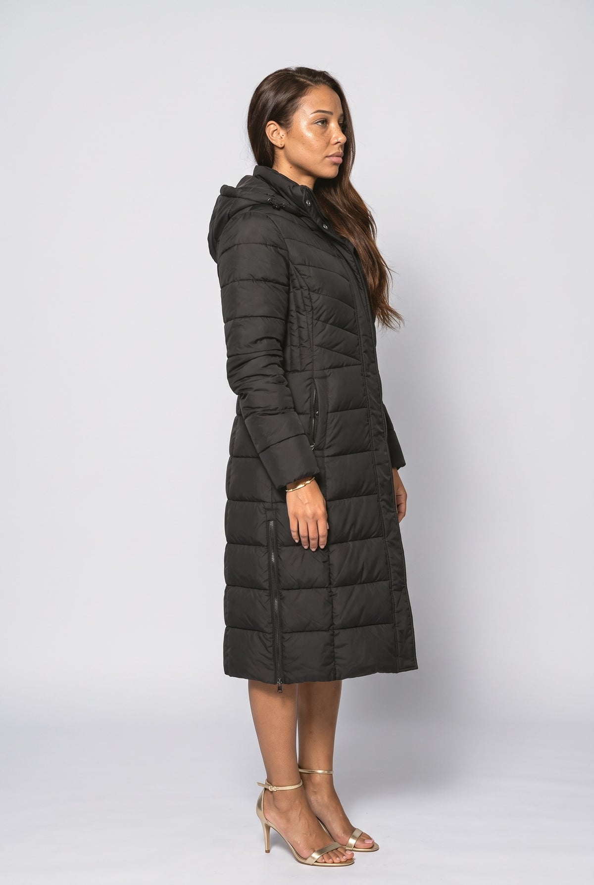 Puffer Jacket, back view