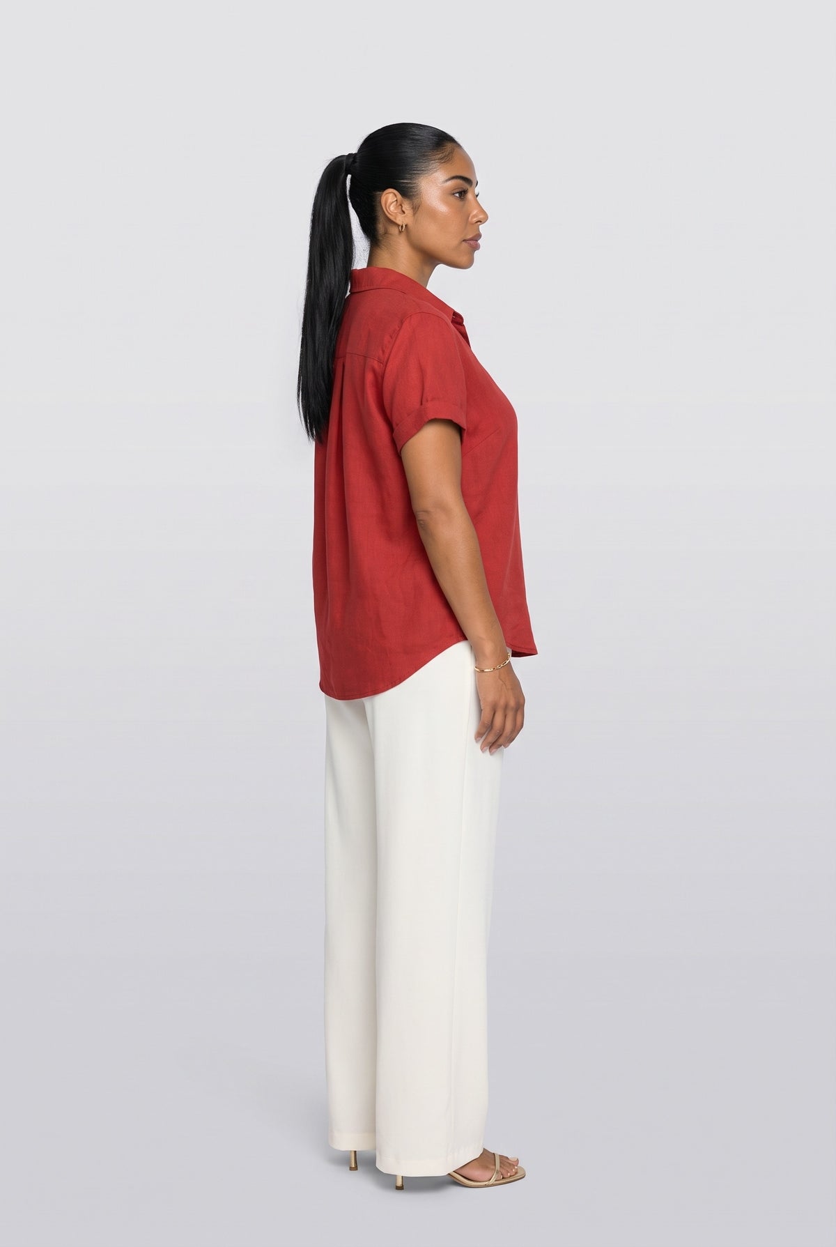 Blouse, back view